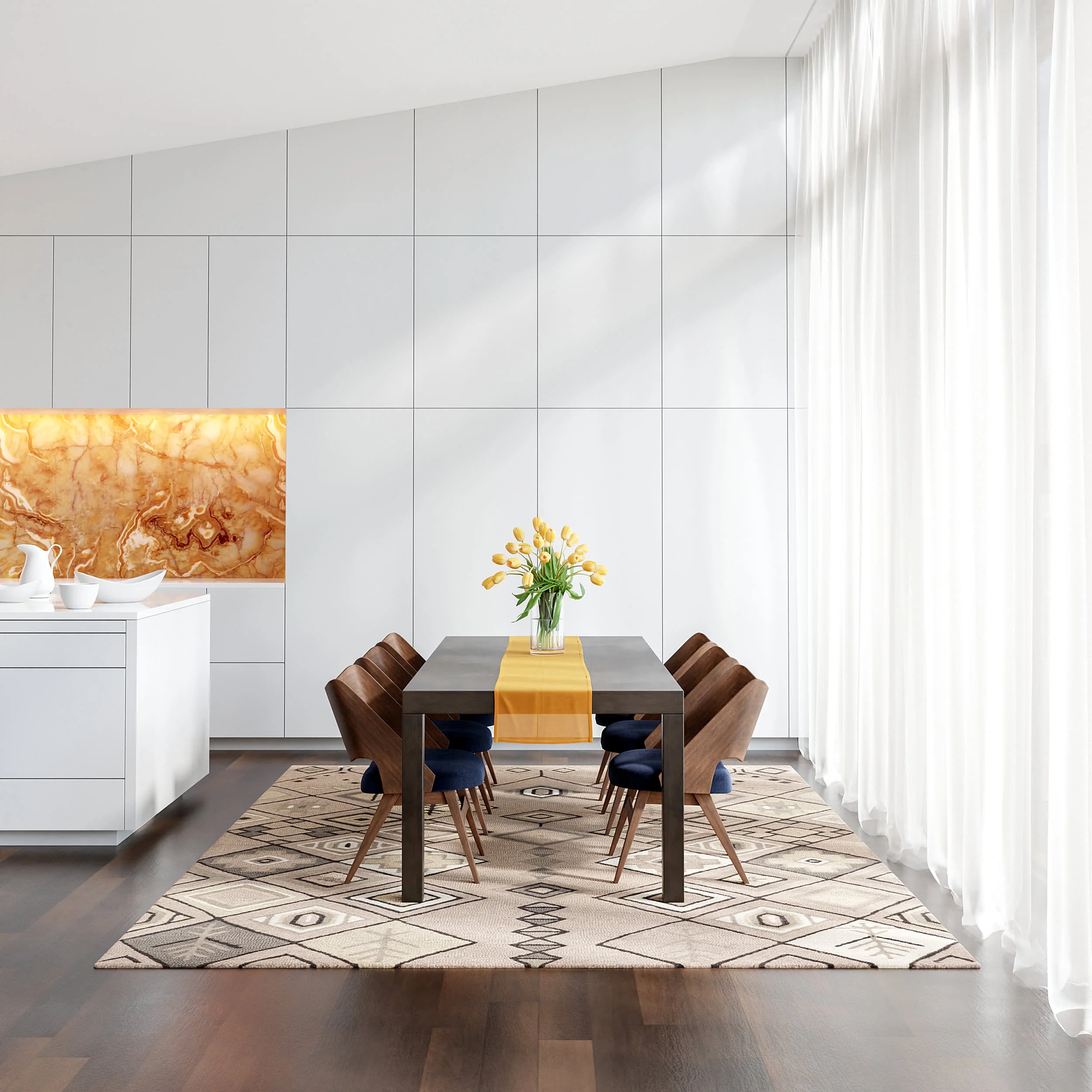 Everest Wool Rug | Beige - Image 2