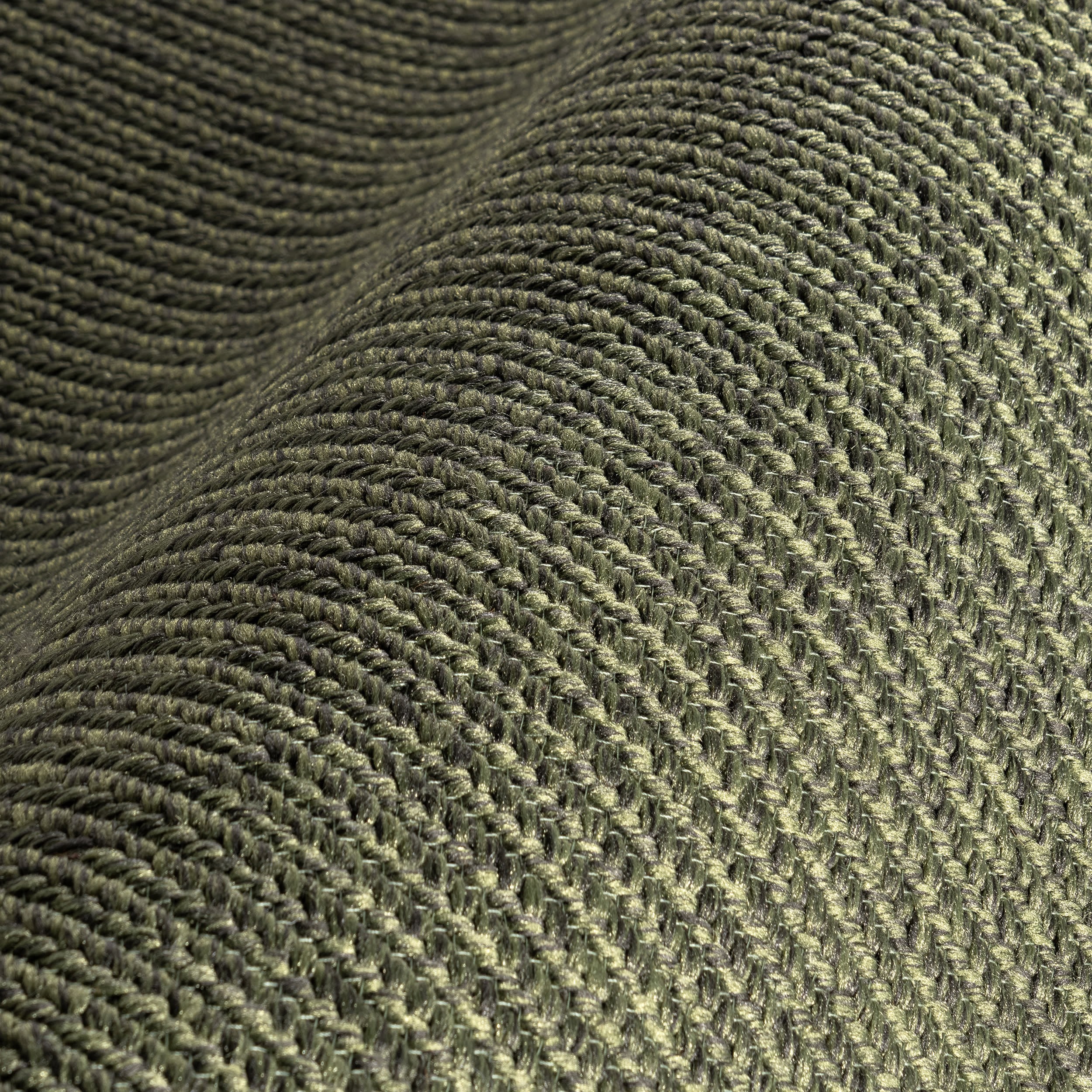 Everywhere Hand-Braided Indoor/Outdoor Rug | Green - Image 3