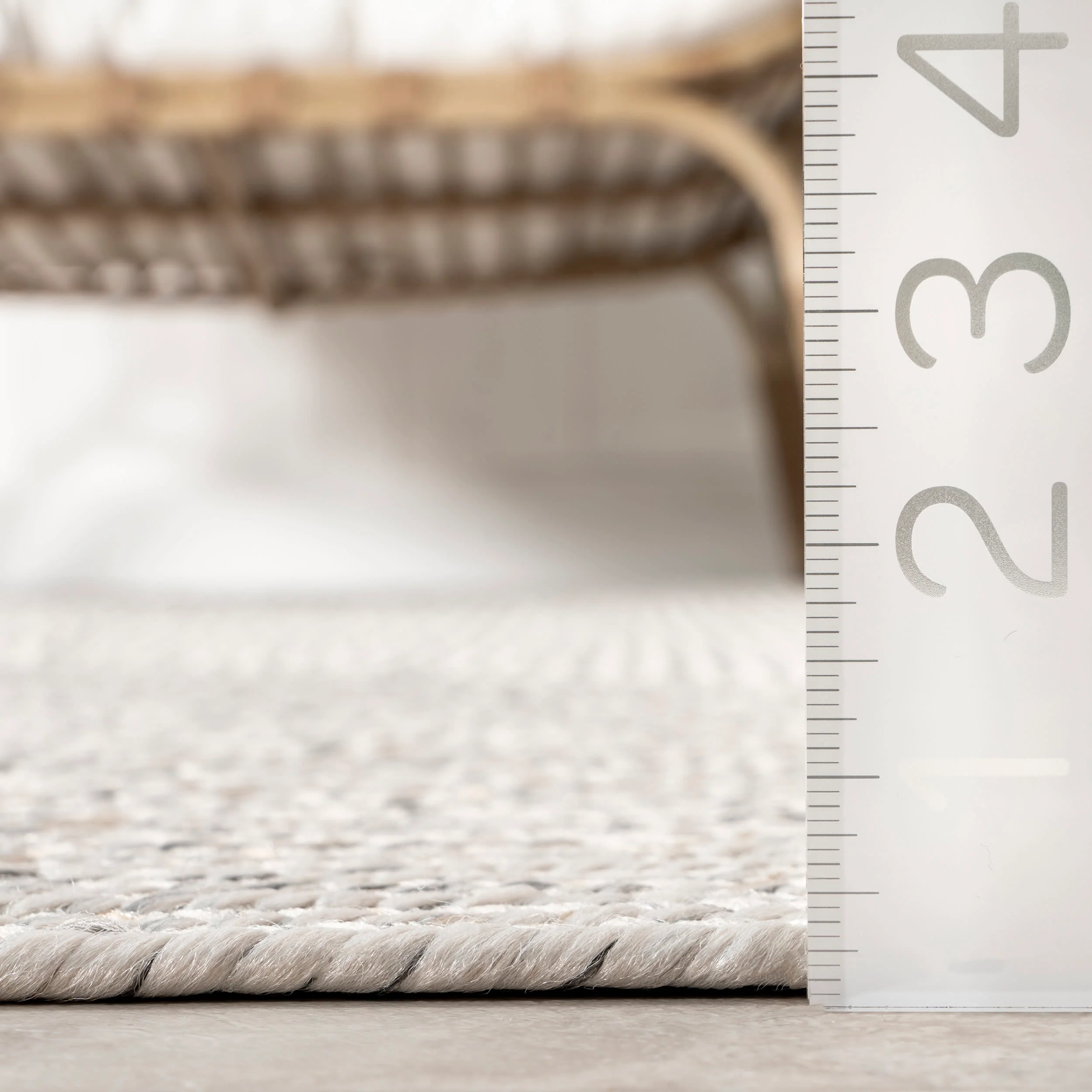 Everywhere Hand-Braided Indoor/Outdoor Rug | Ivory - Image 5