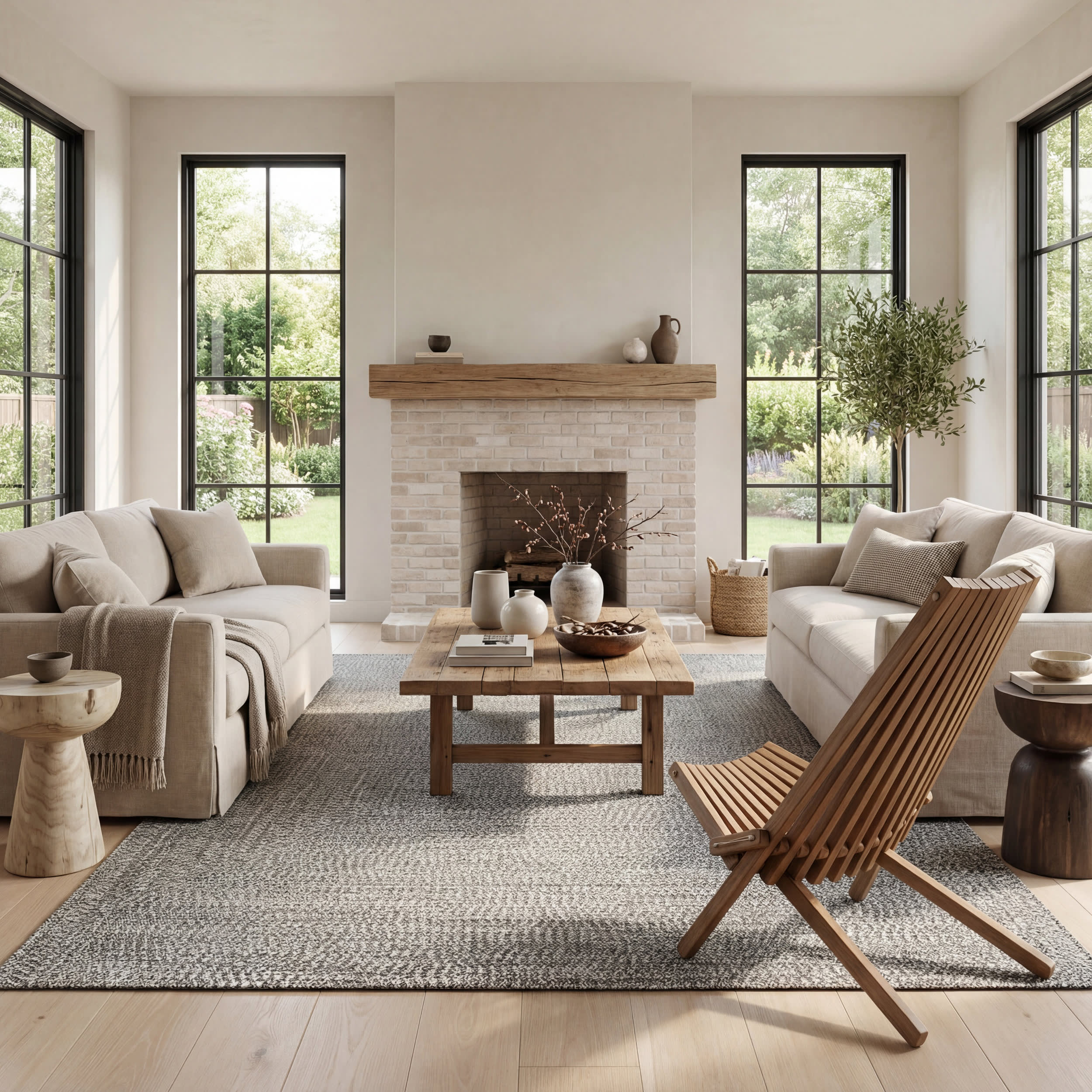 Everywhere Hand-Braided Indoor/Outdoor Rug | Salt And Pepper - Image 10