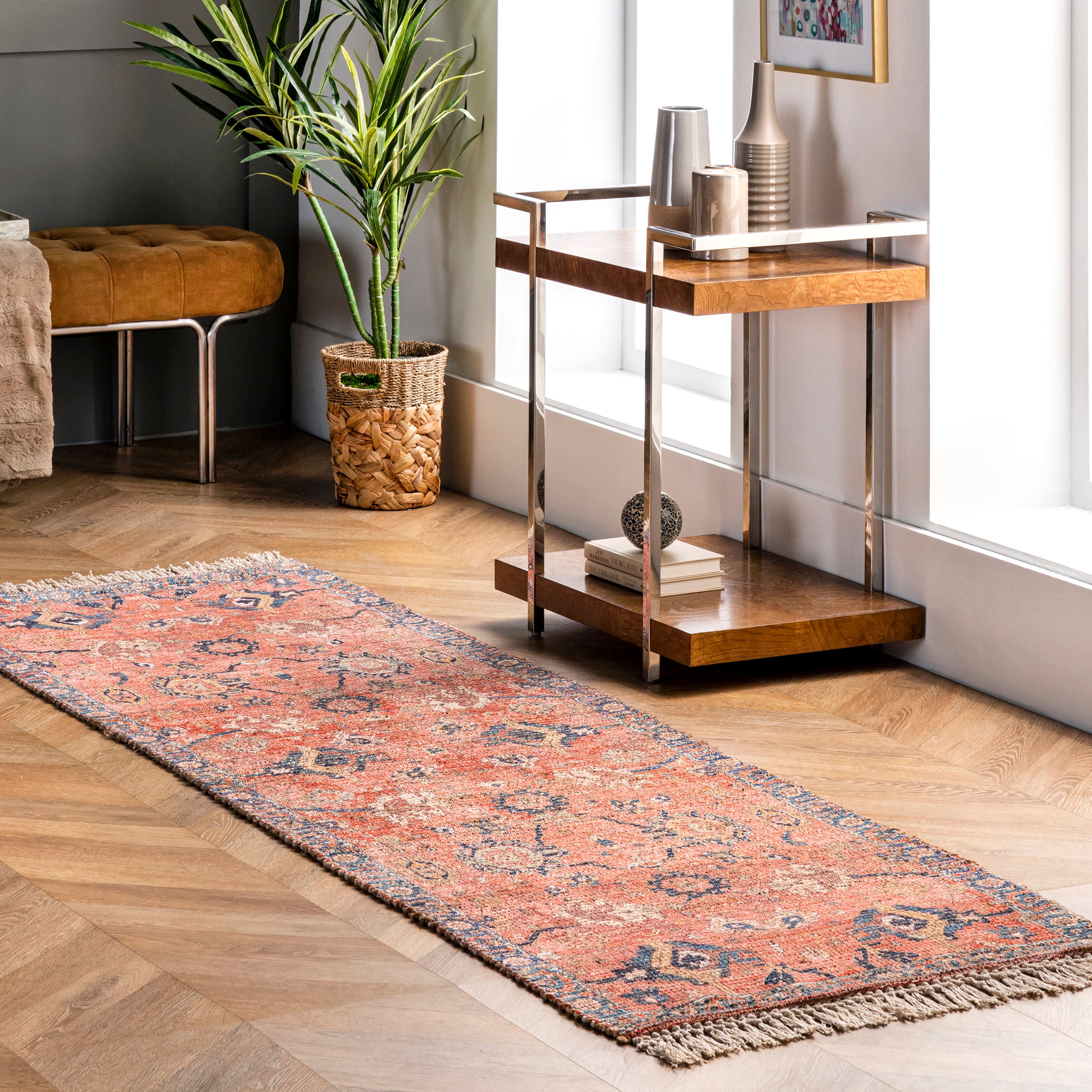 Faded Grace Tassel Rug | Multicolor - Image 2