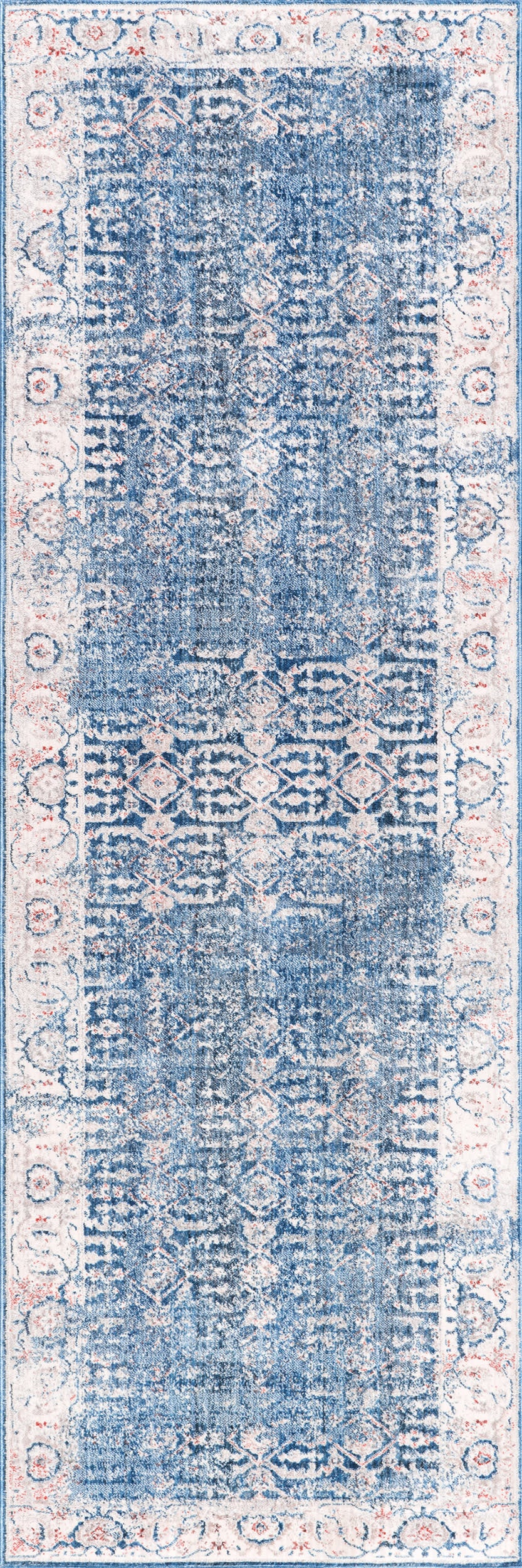 Faded Persian Rug | Blue