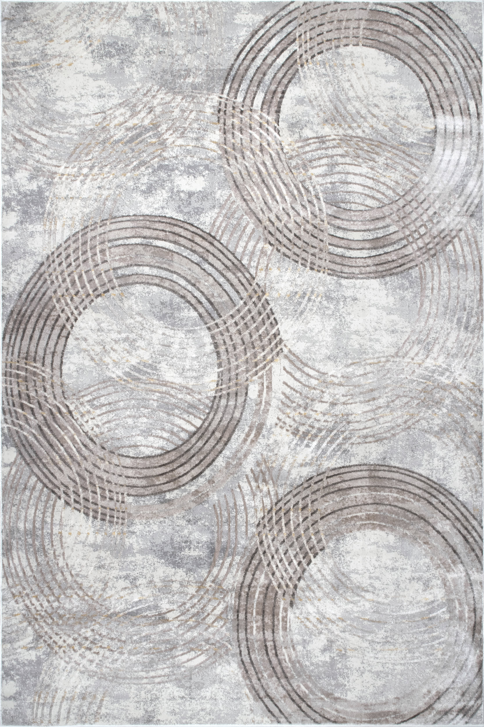 Faded Ripples Rug | Grey
