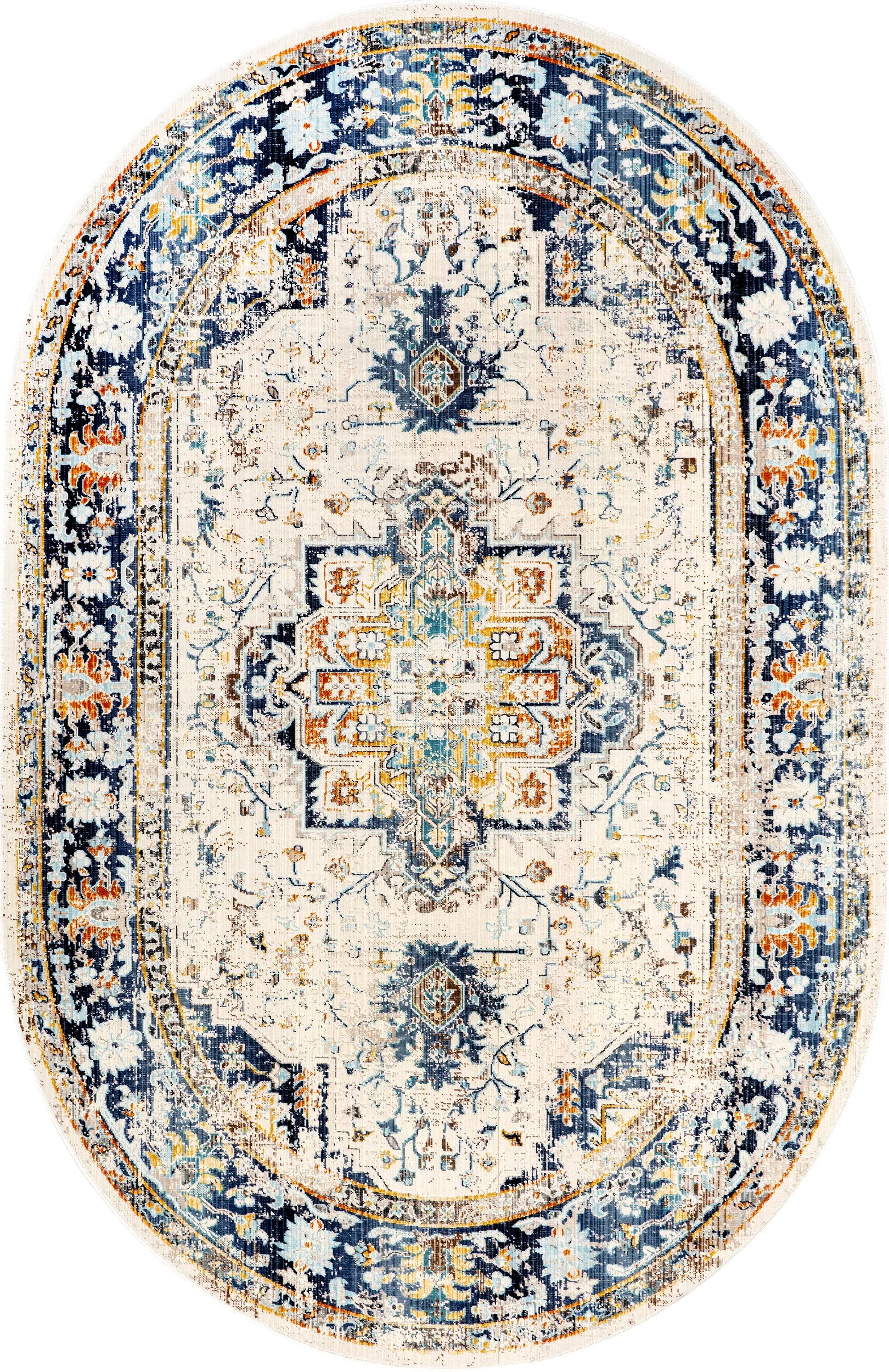 Fading Token Rug | Blue