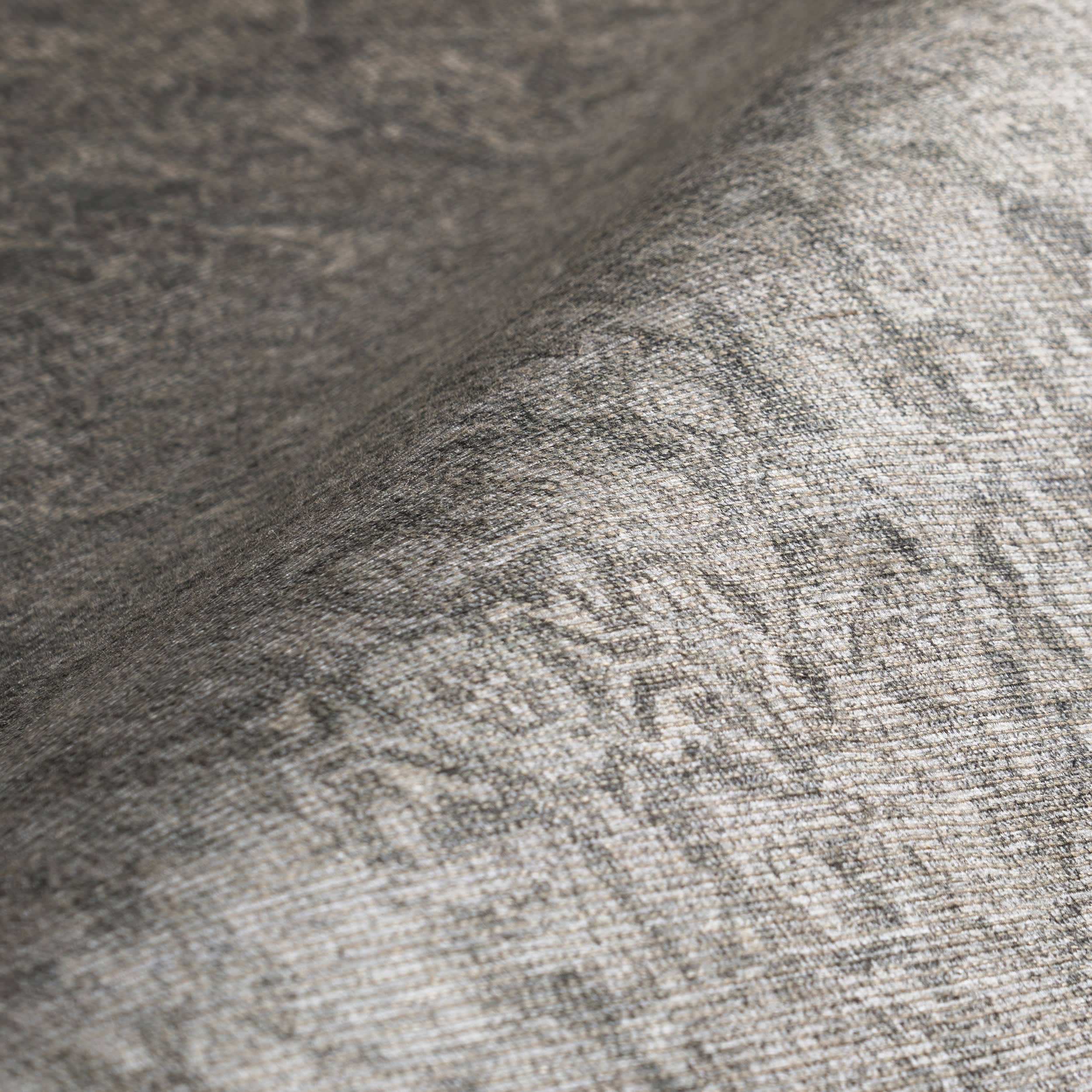 Fair Hills Antiqued Jute-Blend Rug | Grey - Image 3