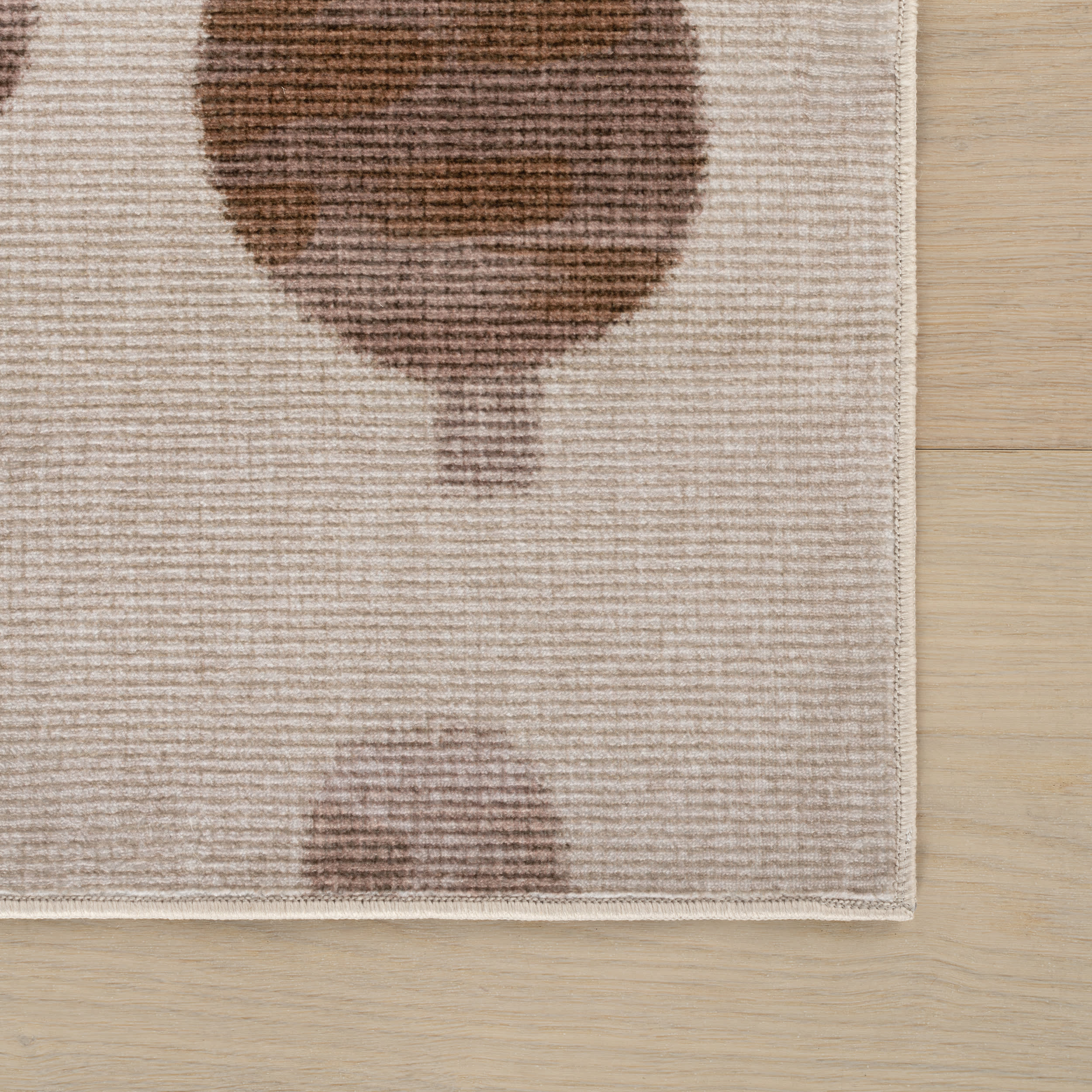 Fanice Bohemian Washable Rug | Brown - Image 4