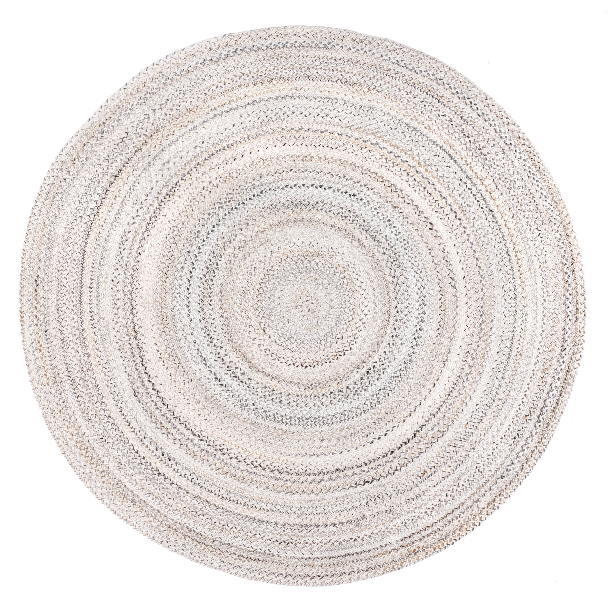 Farah Braided Ombre Rug | Beige