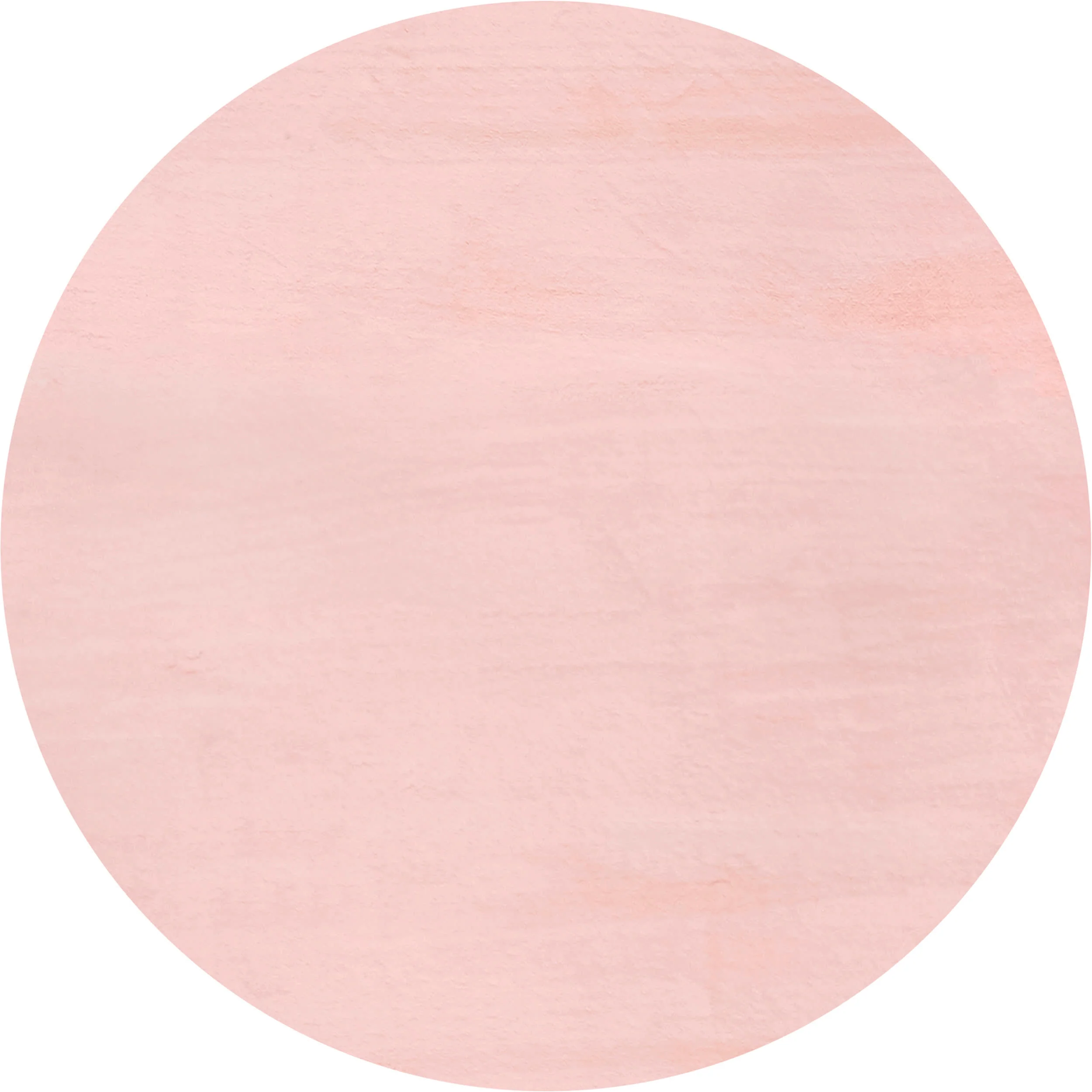 Faux Rabbit Shag Rug | Pink