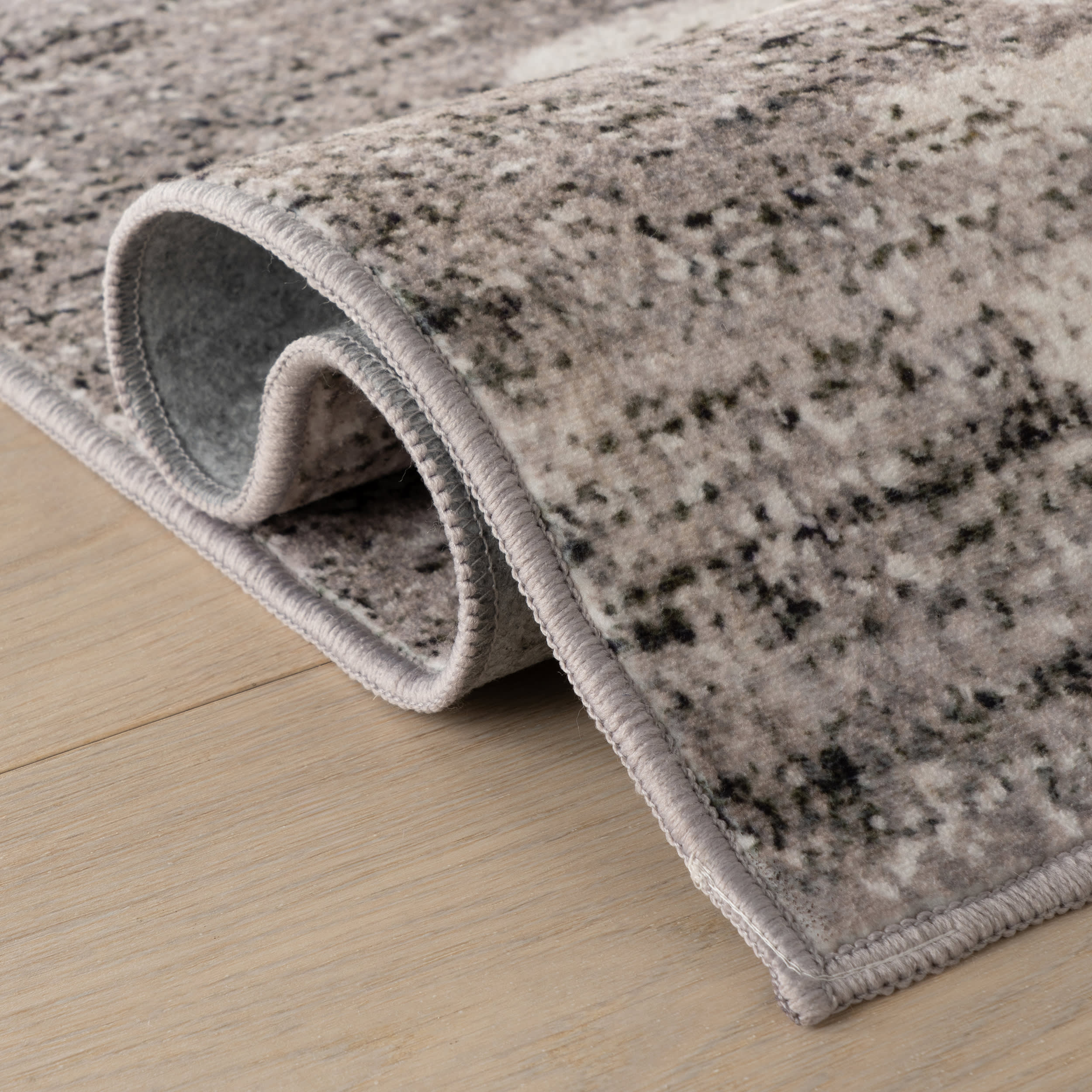 Fauzi Bohemian Washable Rug | Ivory - Image 11