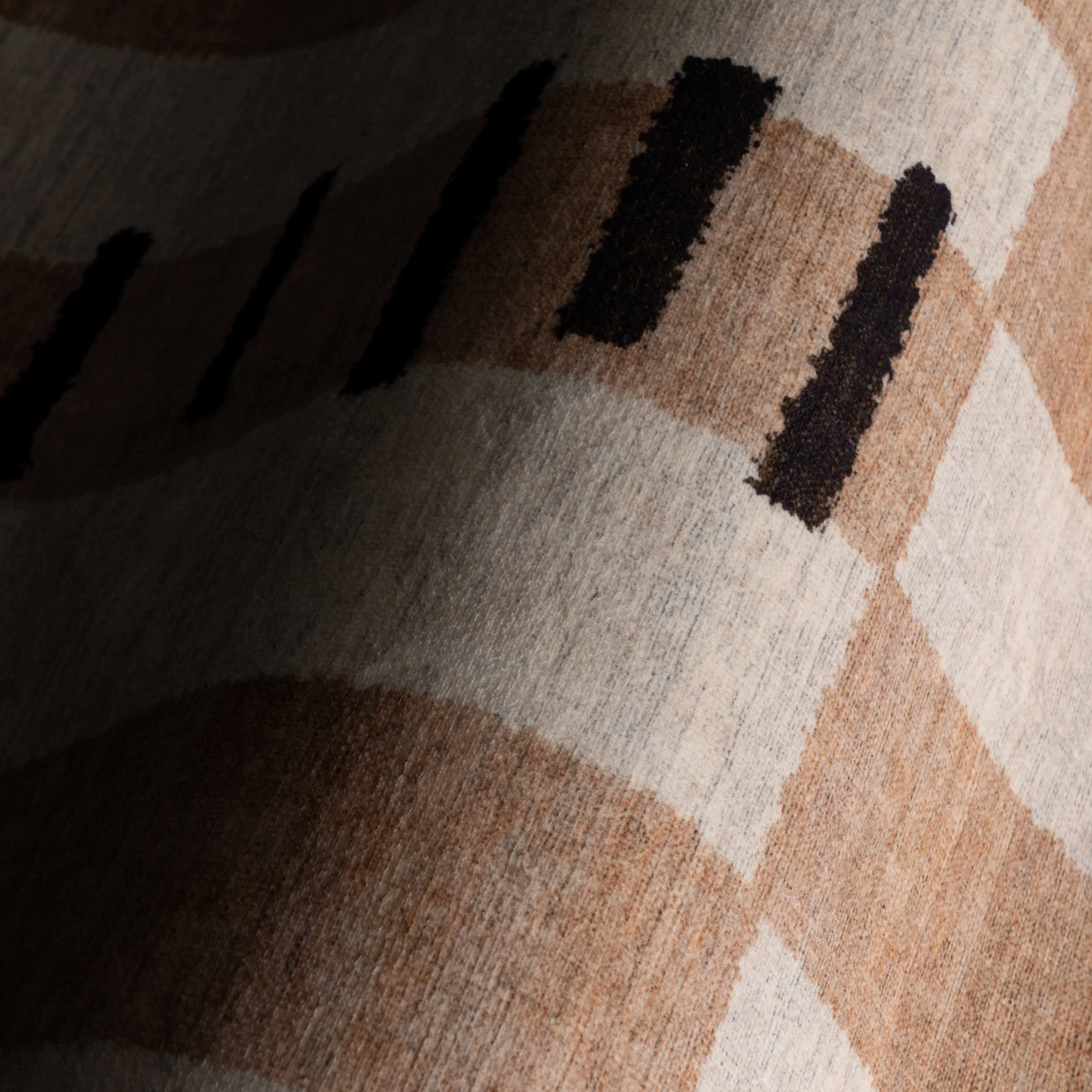 Fexi Bohemian Washable Rug | Natural - Image 3