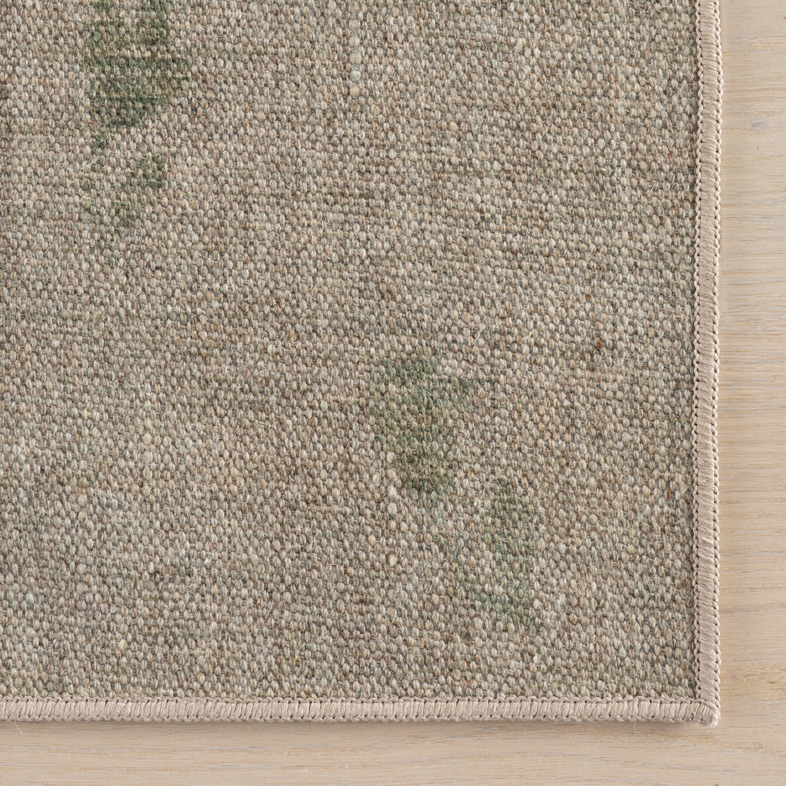 Flora Floral Washable Rug by Nate Berkus | Green - Image 4