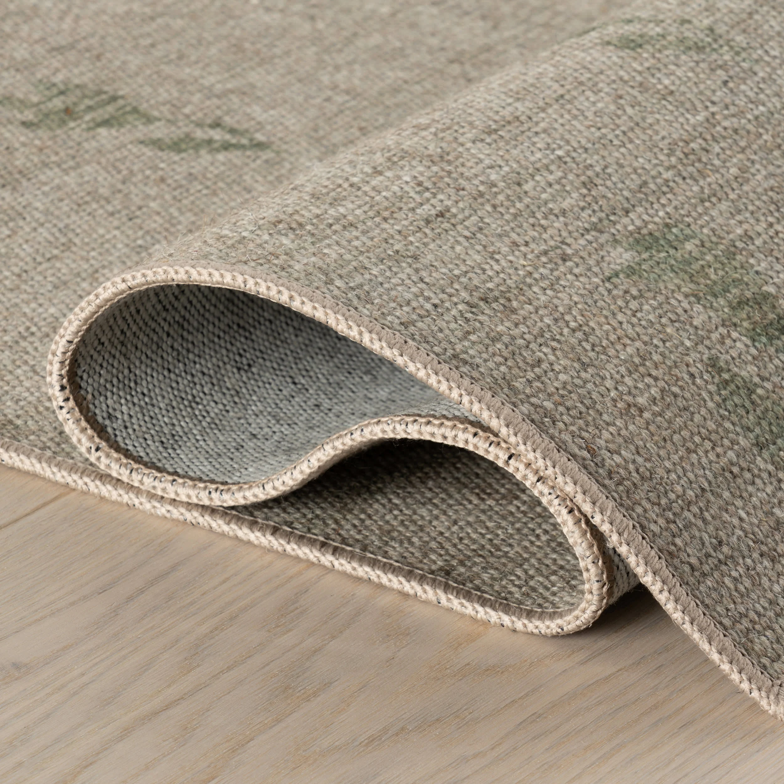 Flora Floral Washable Rug by Nate Berkus | Green - Image 8