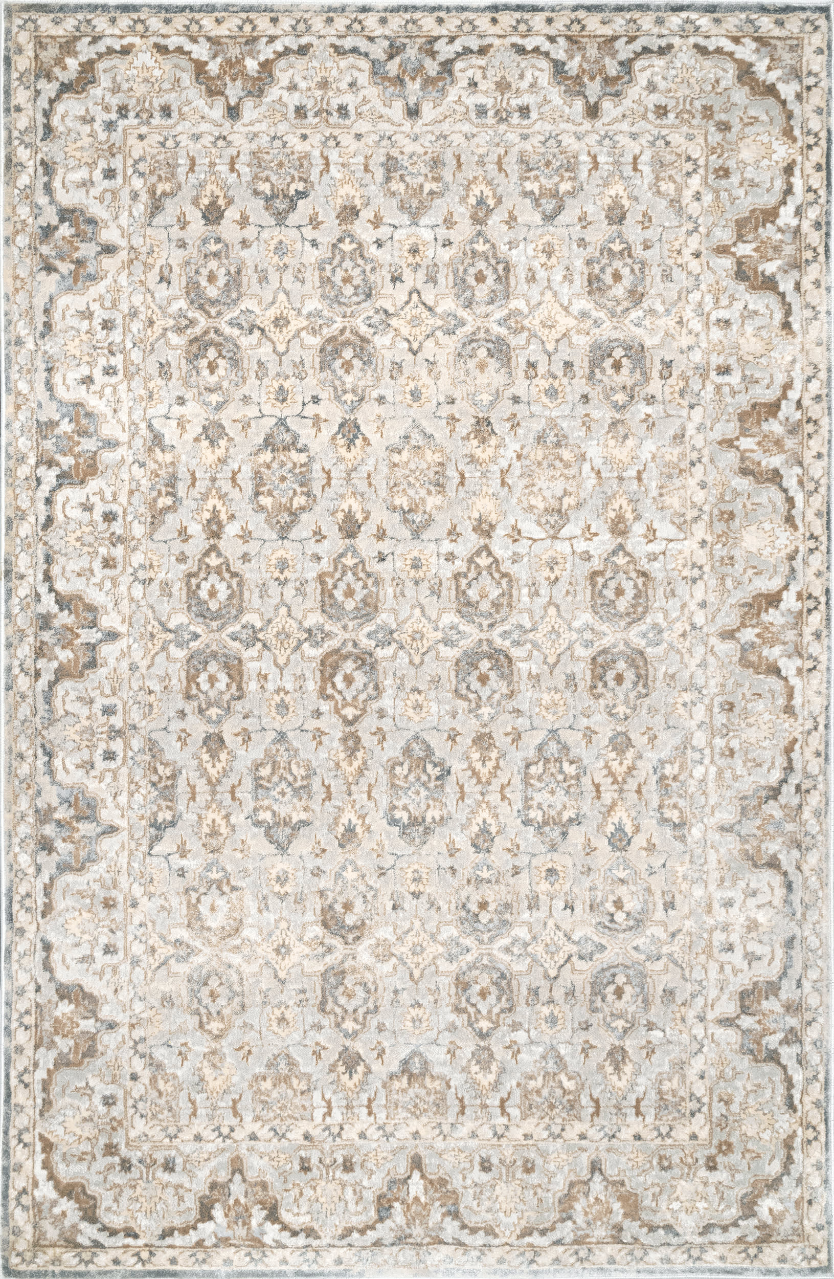 Floral Garden Rug | Beige