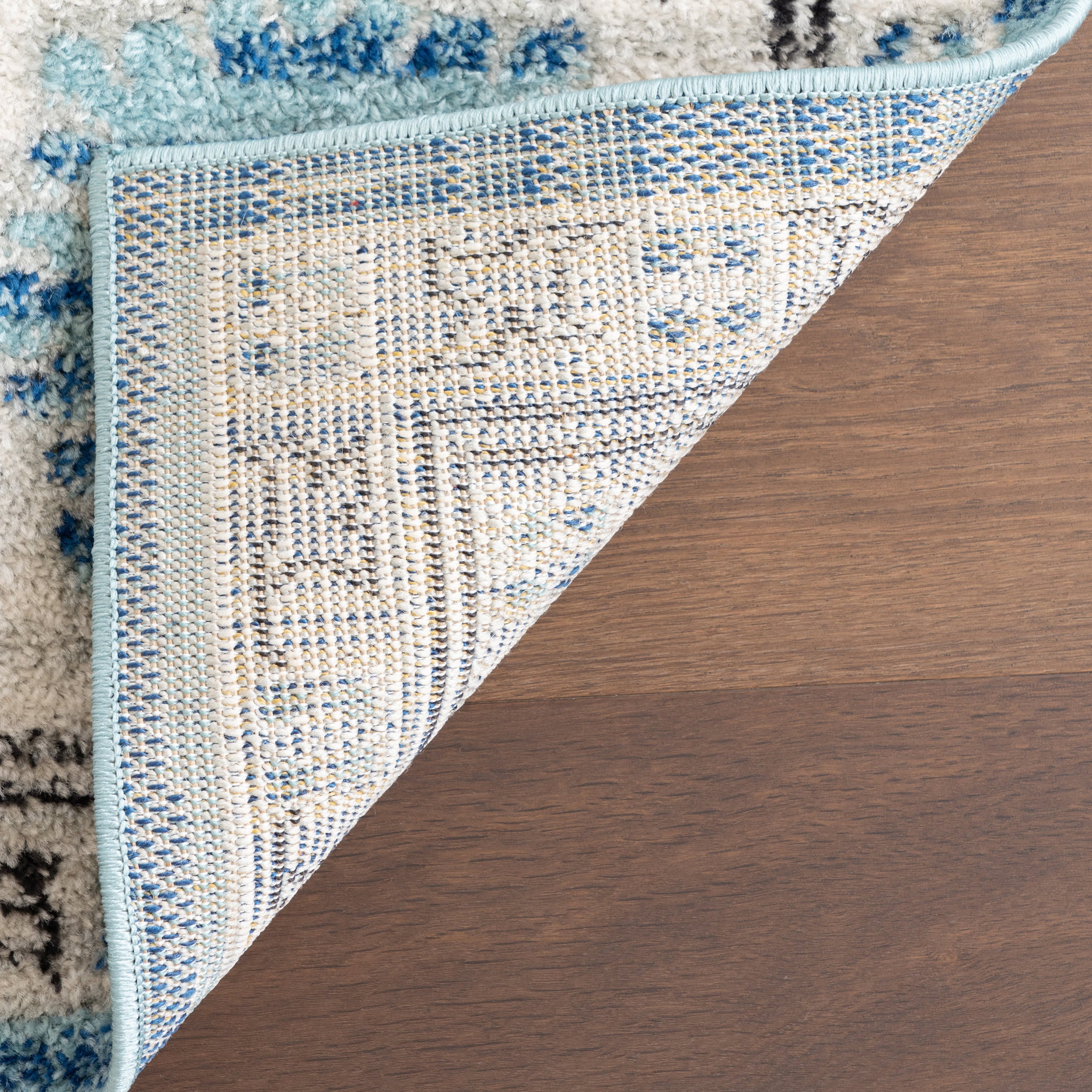 Floral Medallion Rug | Aqua - Image 7