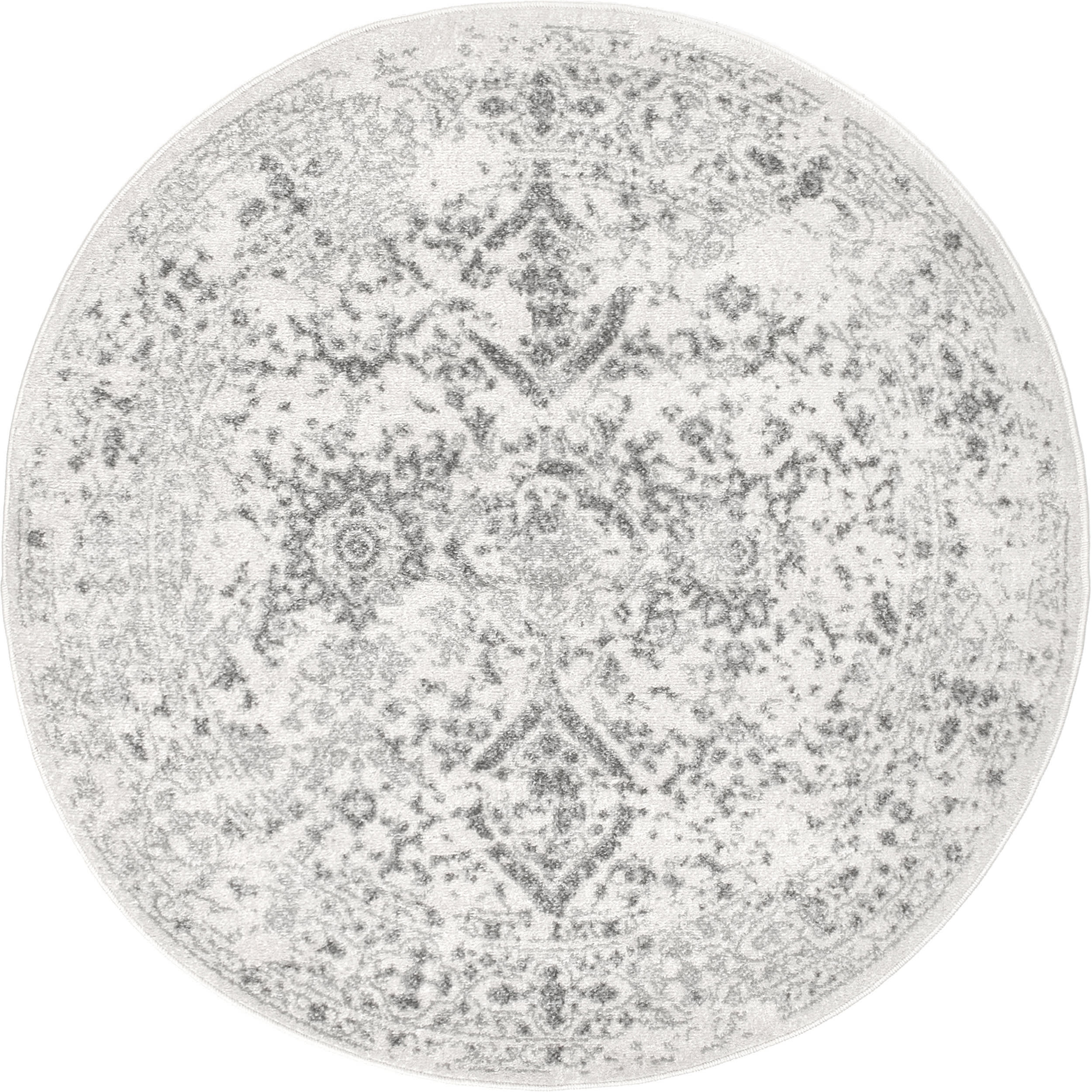Floral Ornament Rug | Ivory