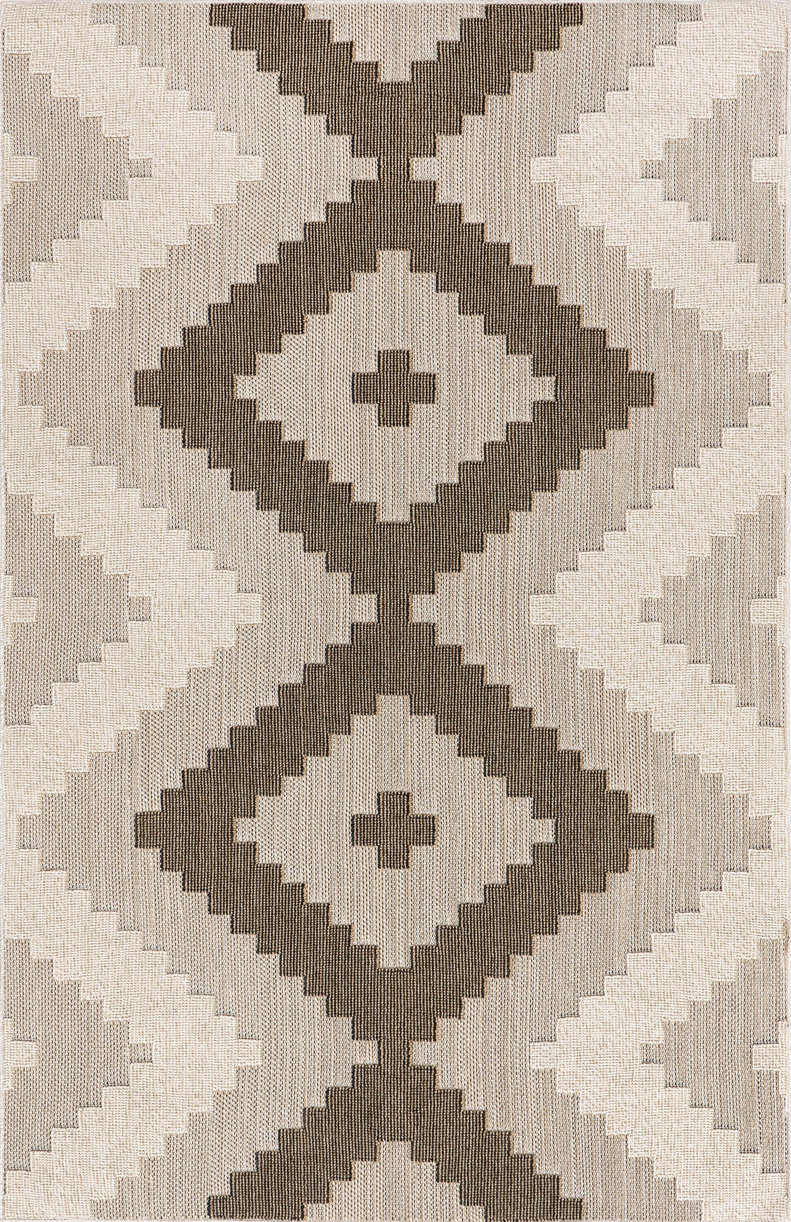 Florencia Indoor/Outdoor Trellis Rug | Beige