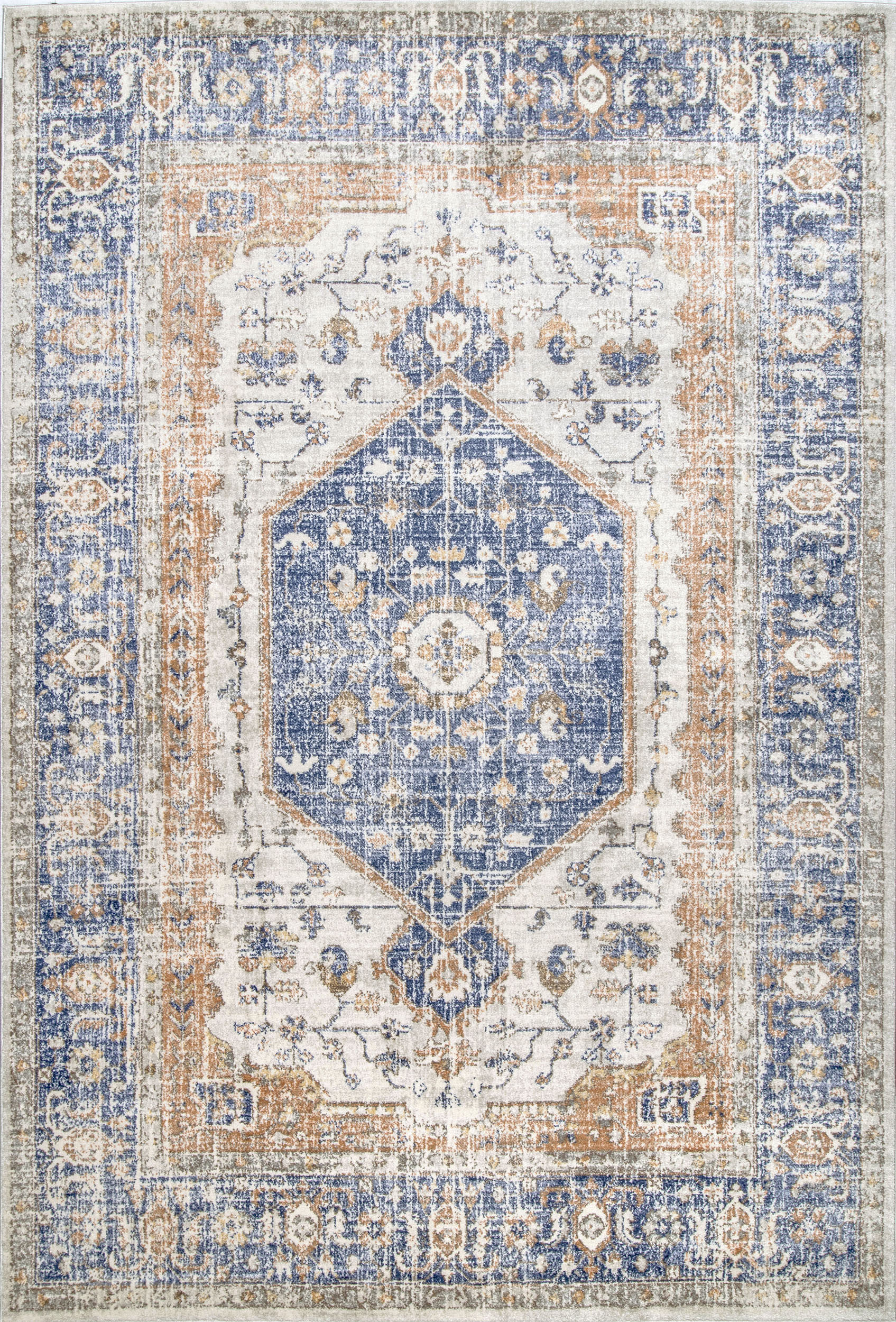 Florid Dreams Rug | Blue