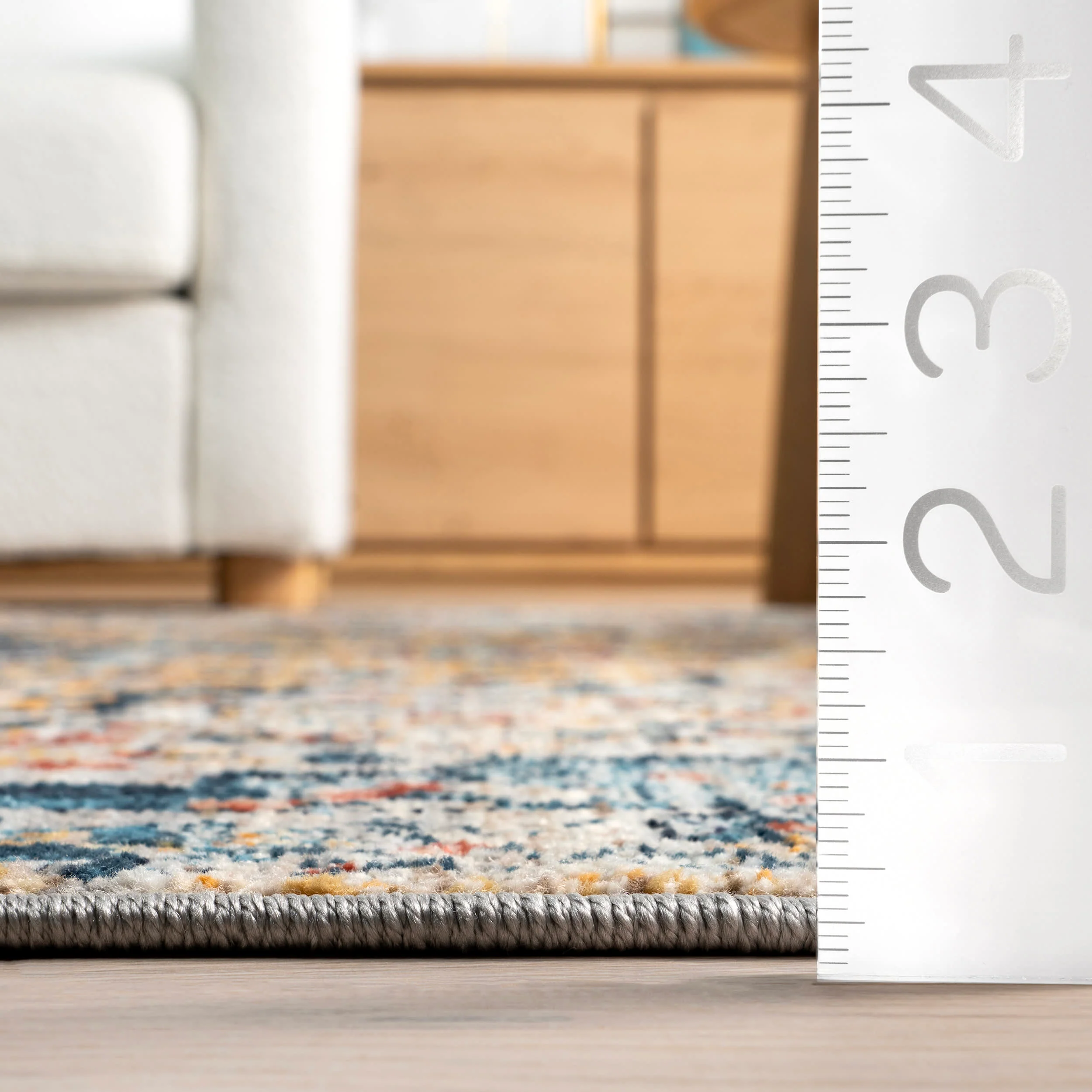 Flourishing Medallion Rug | Yellow - Image 5
