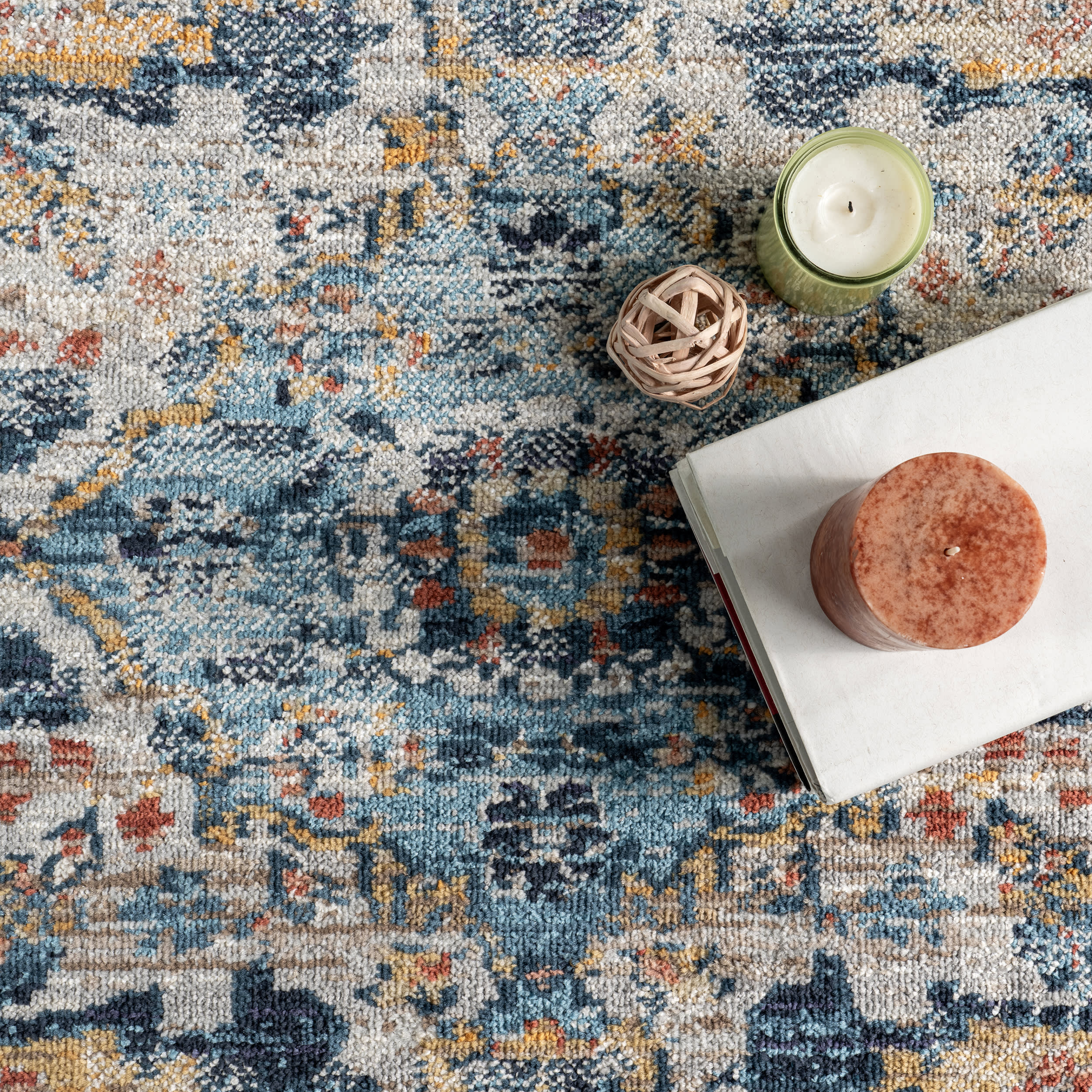 Flourishing Medallion Rug | Yellow - Image 7
