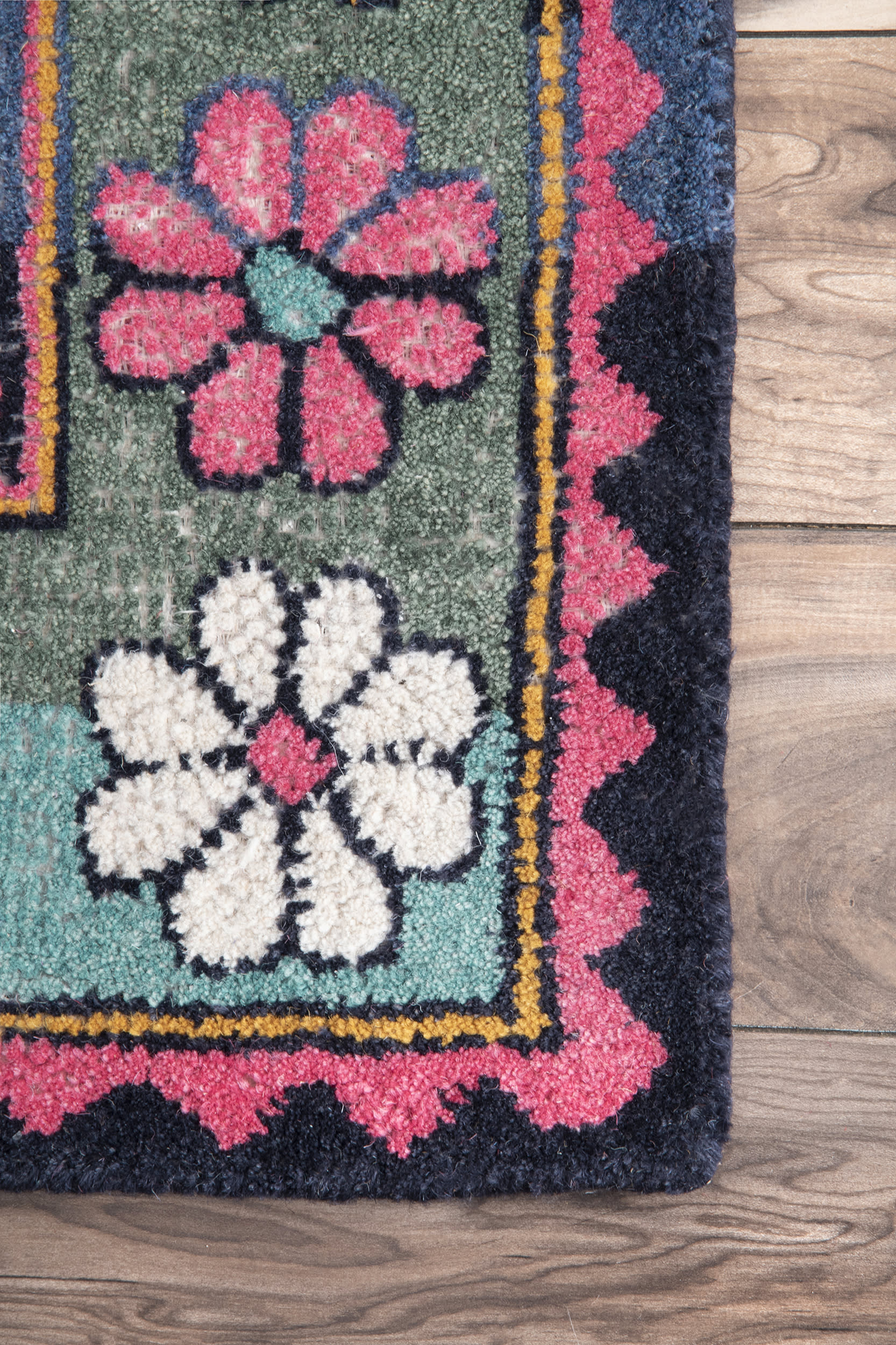 Flower Power Rug | Multicolor - Image 3