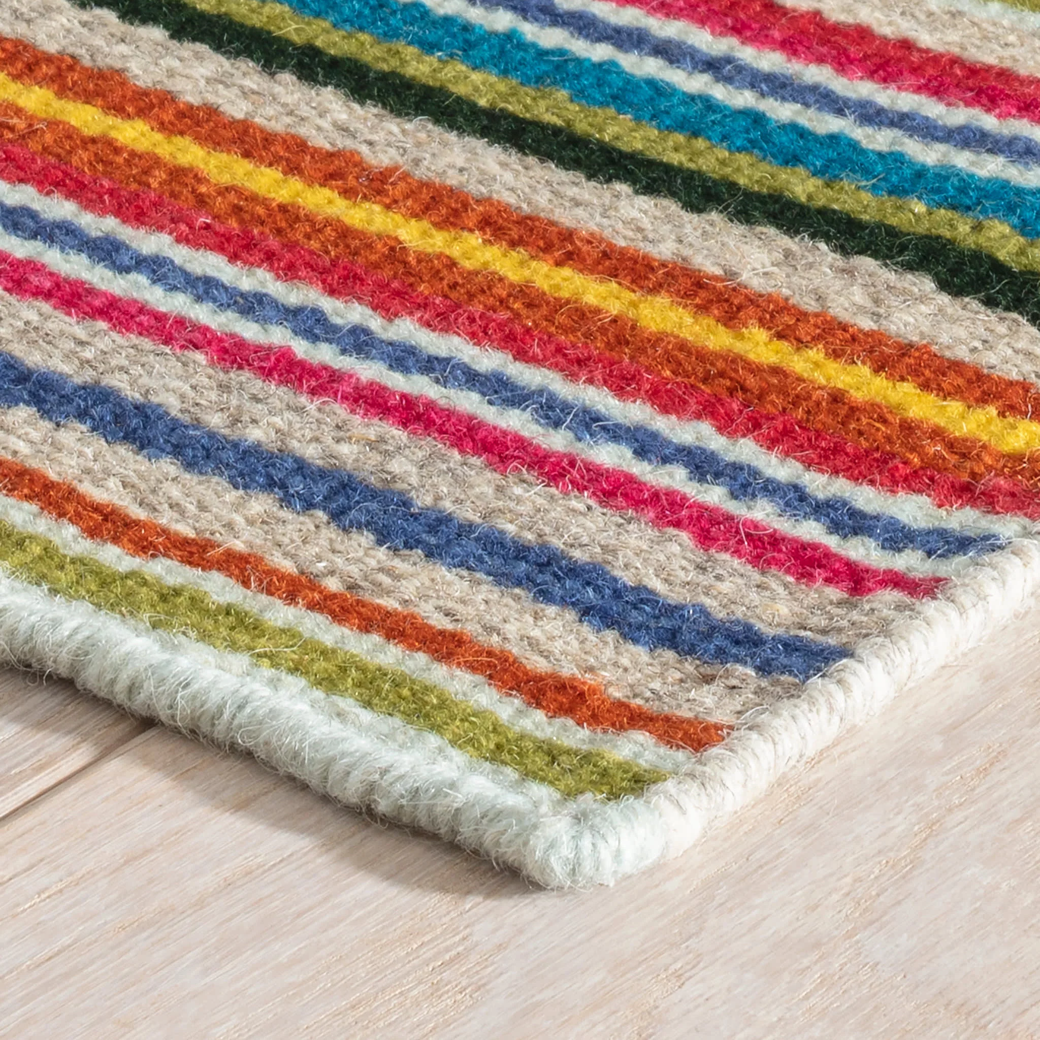 Fontana Handwoven Wool Rug | Multi - Image 4