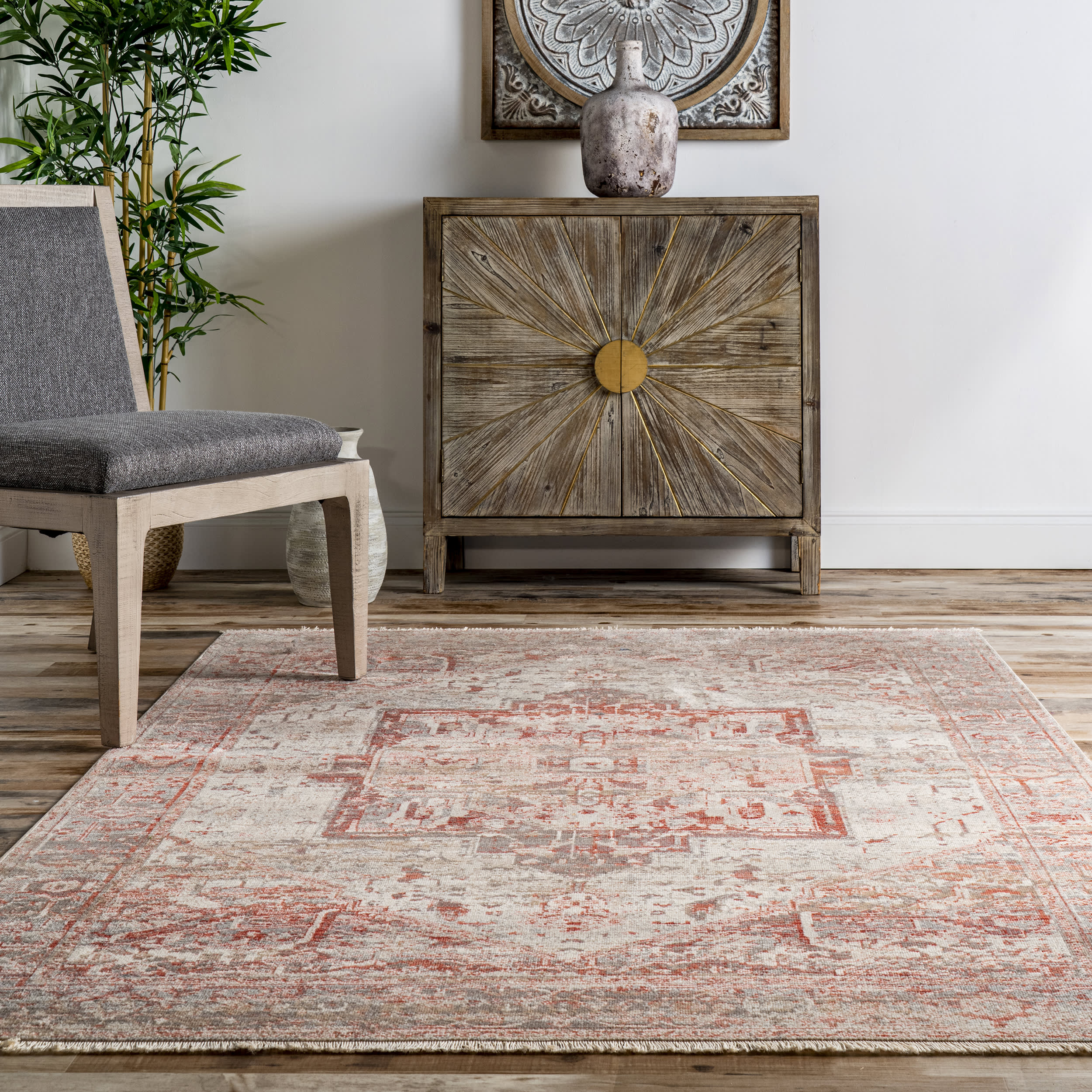 Forever Vintage Rug | Red - Image 4
