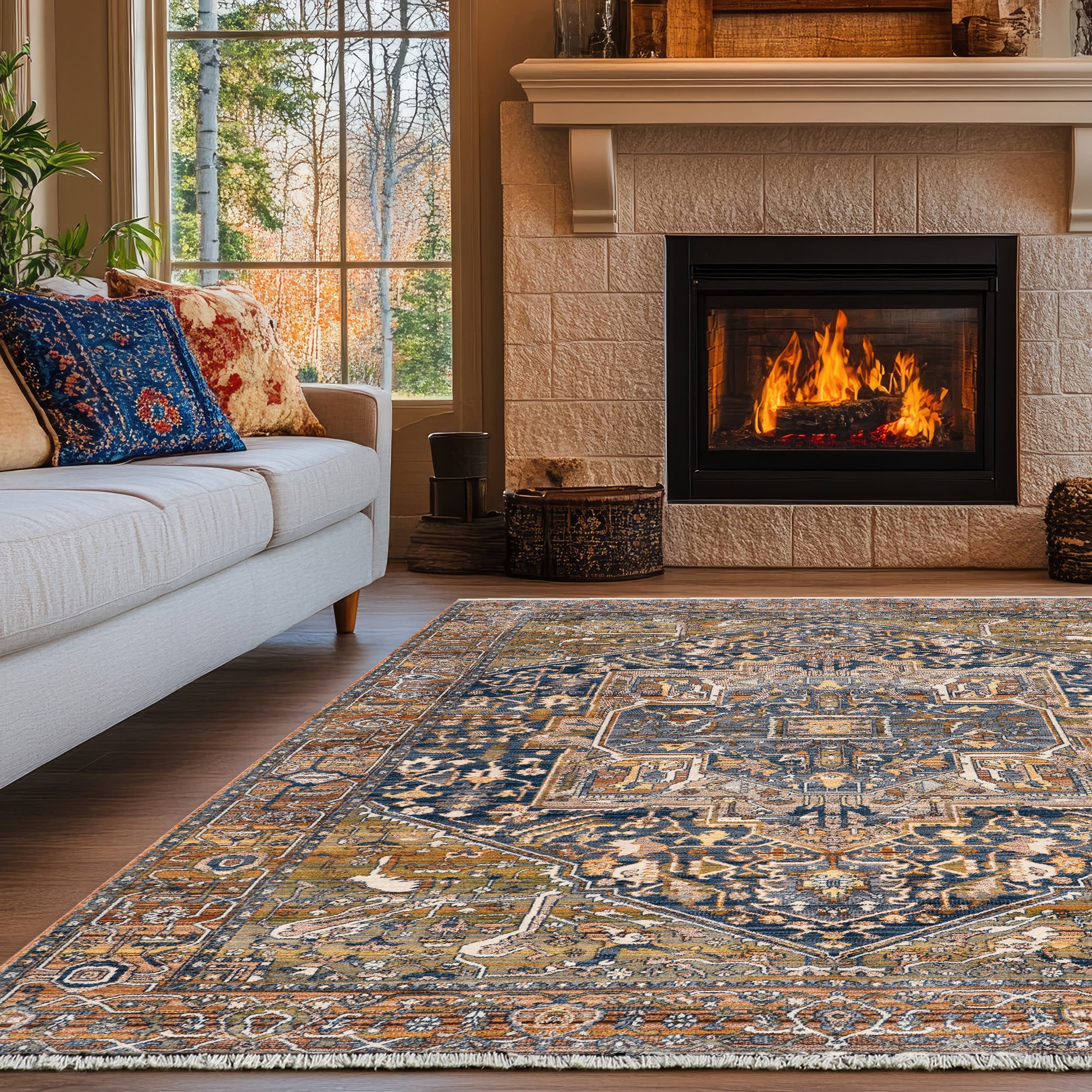 Forever Vintage Rug | Rust - Image 2