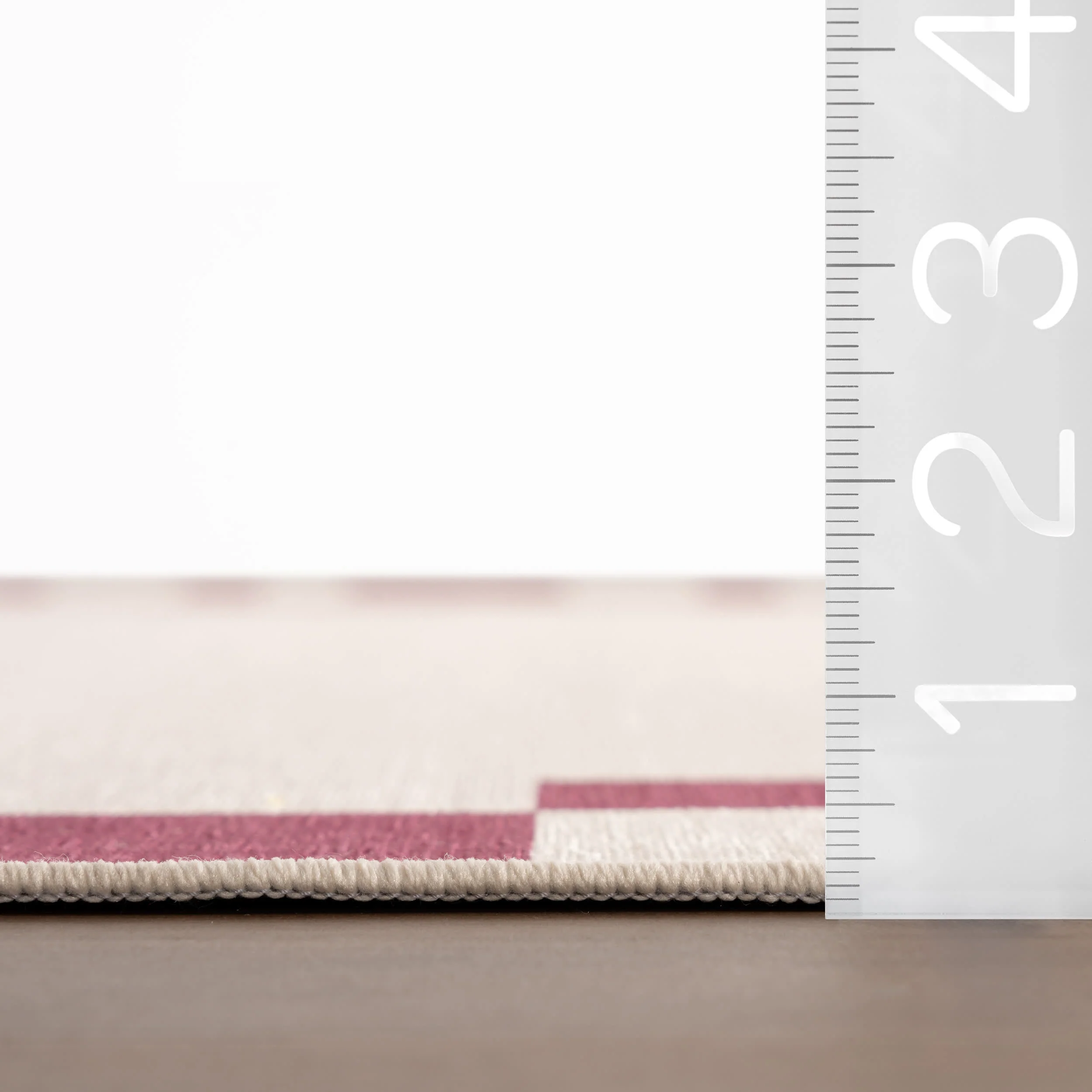 Framed In Motion Bordered Washable Rug by Society6 | Ivory - Image 5