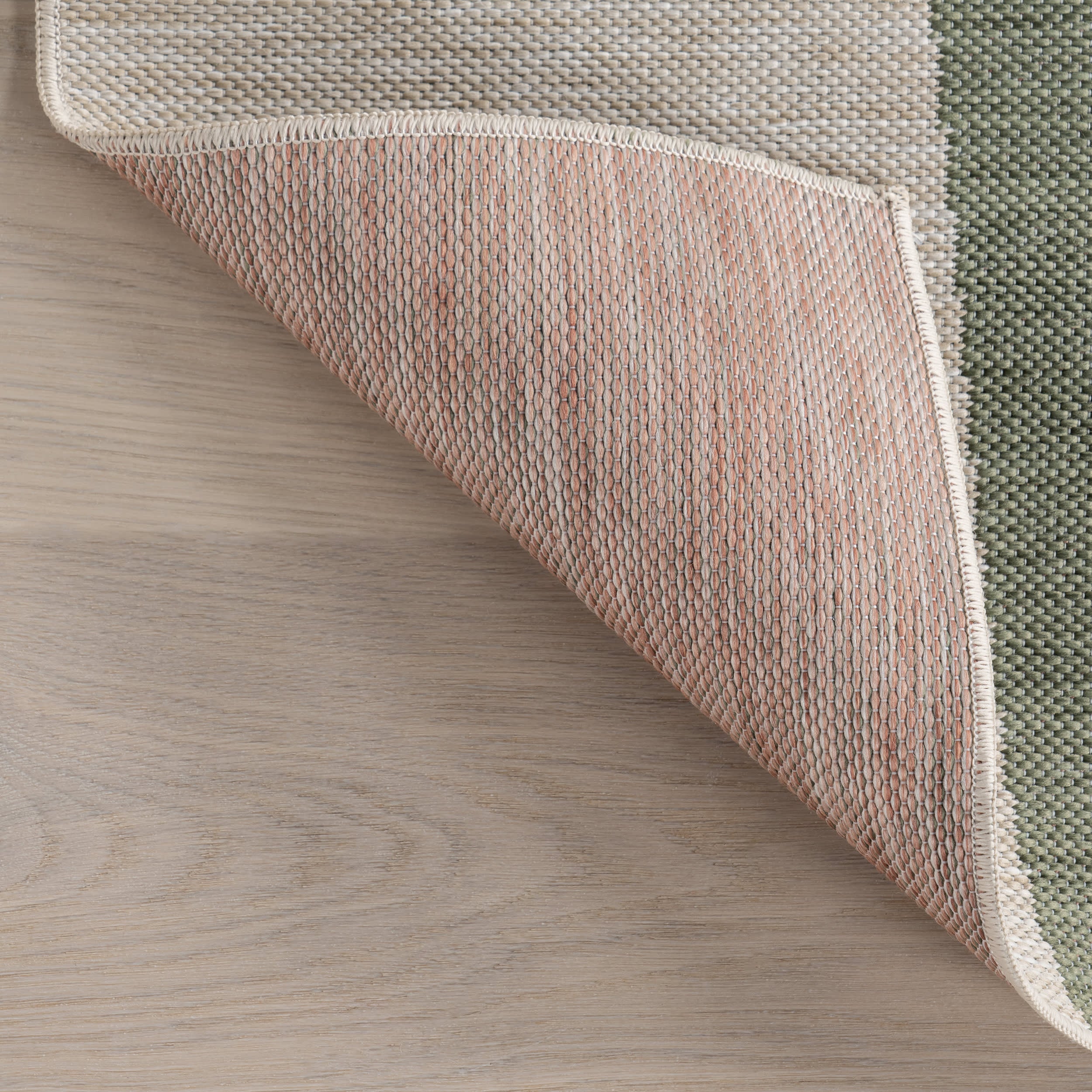 Frankie Zen Lined Indoor/Outdoor Rug | Green - Image 7