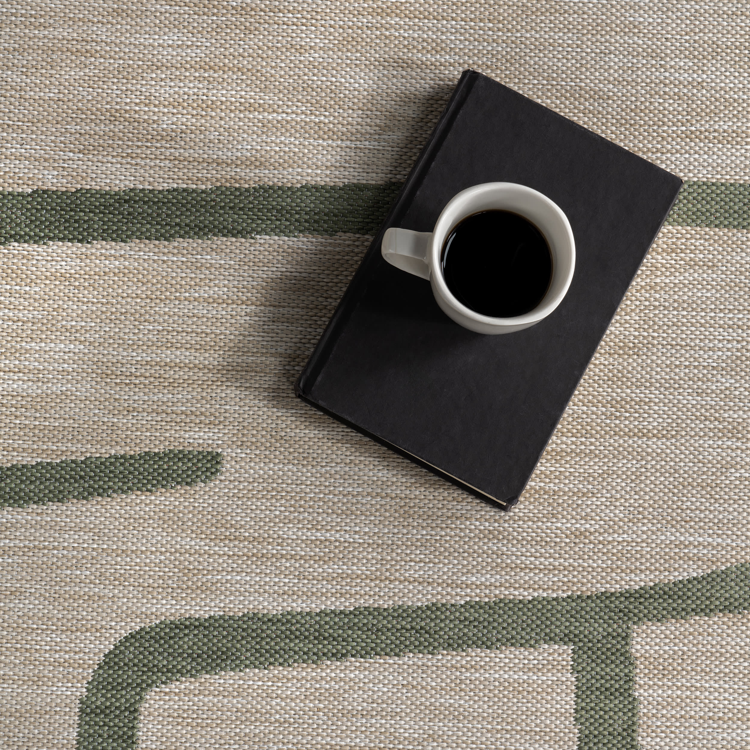 Frankie Zen Lined Indoor/Outdoor Rug | Green - Image 8