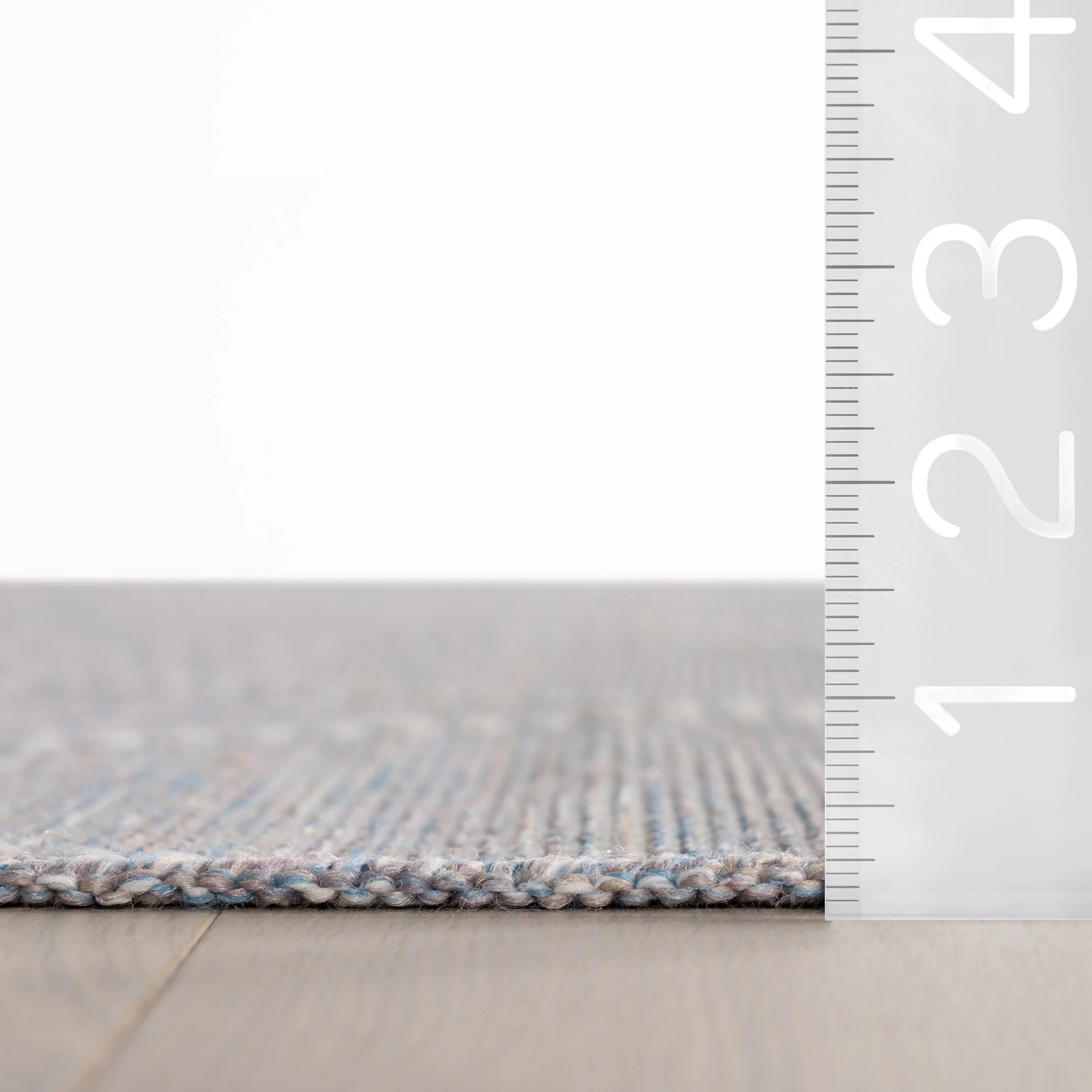 Fresca Modern Diamond Indoor/Outdoor Rug | Grey - Image 6
