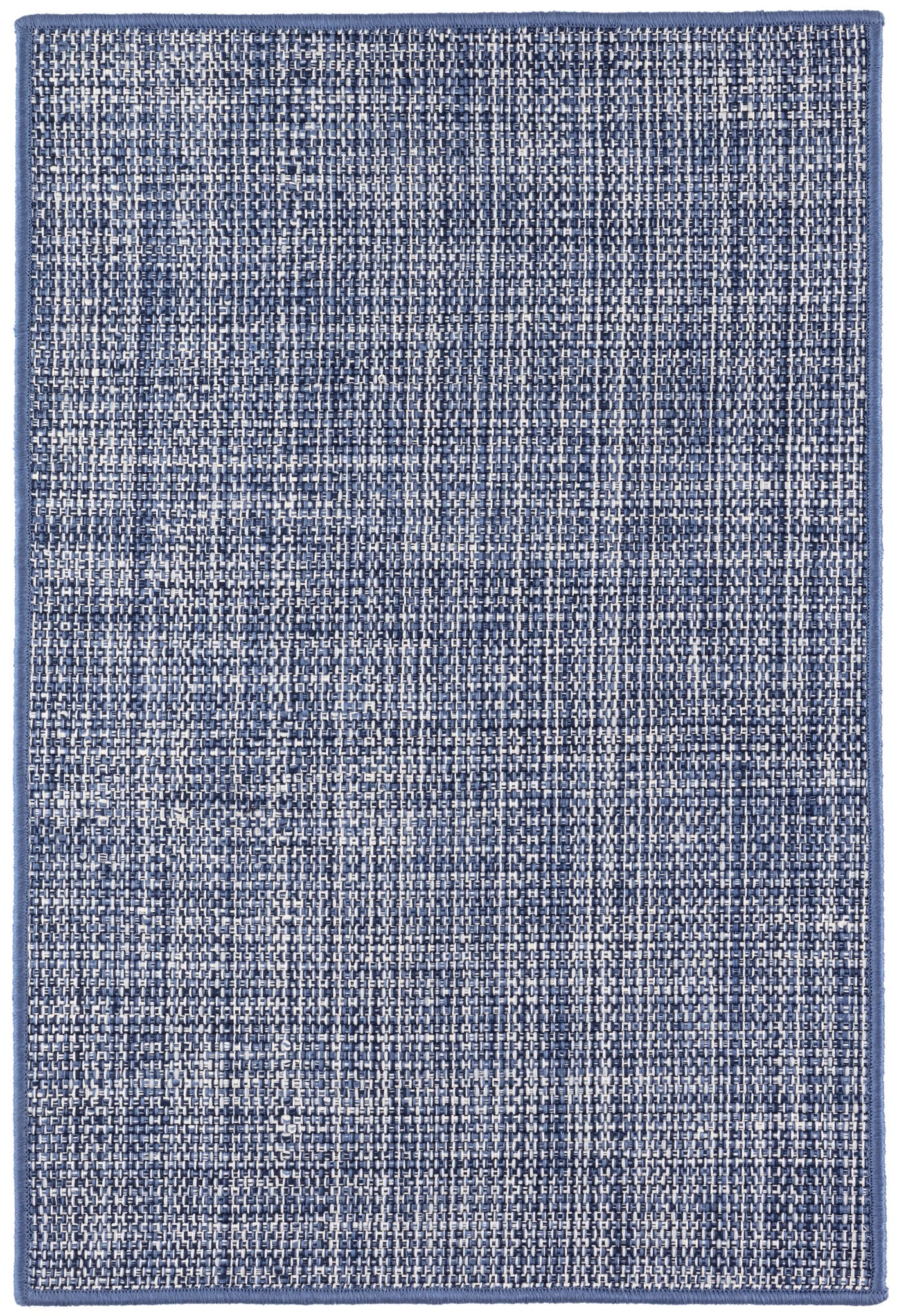 Fusion Handwoven Indoor/Outdoor Custom Rug | Blue