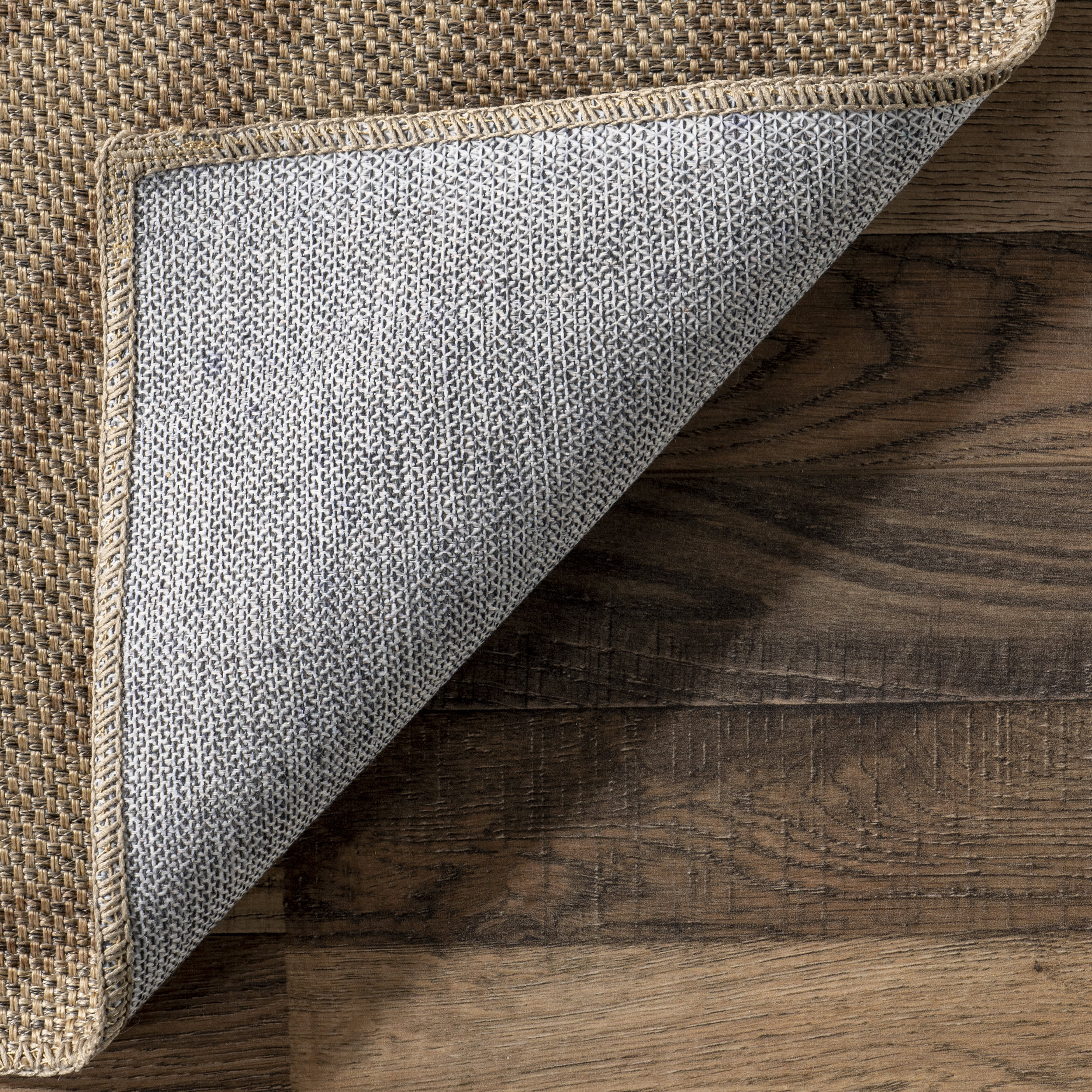 Gabriellia Easy-Jute Washable Maze Rug | Natural - Image 5