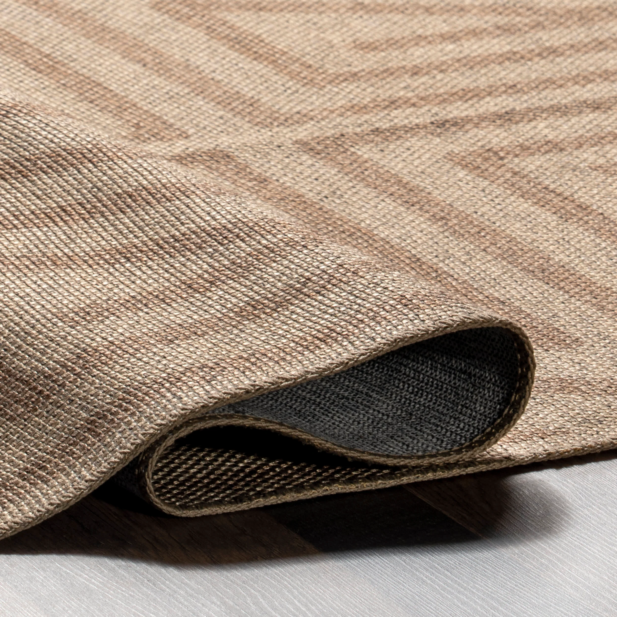 Gabriellia Easy-Jute Washable Maze Rug | Natural - Image 7