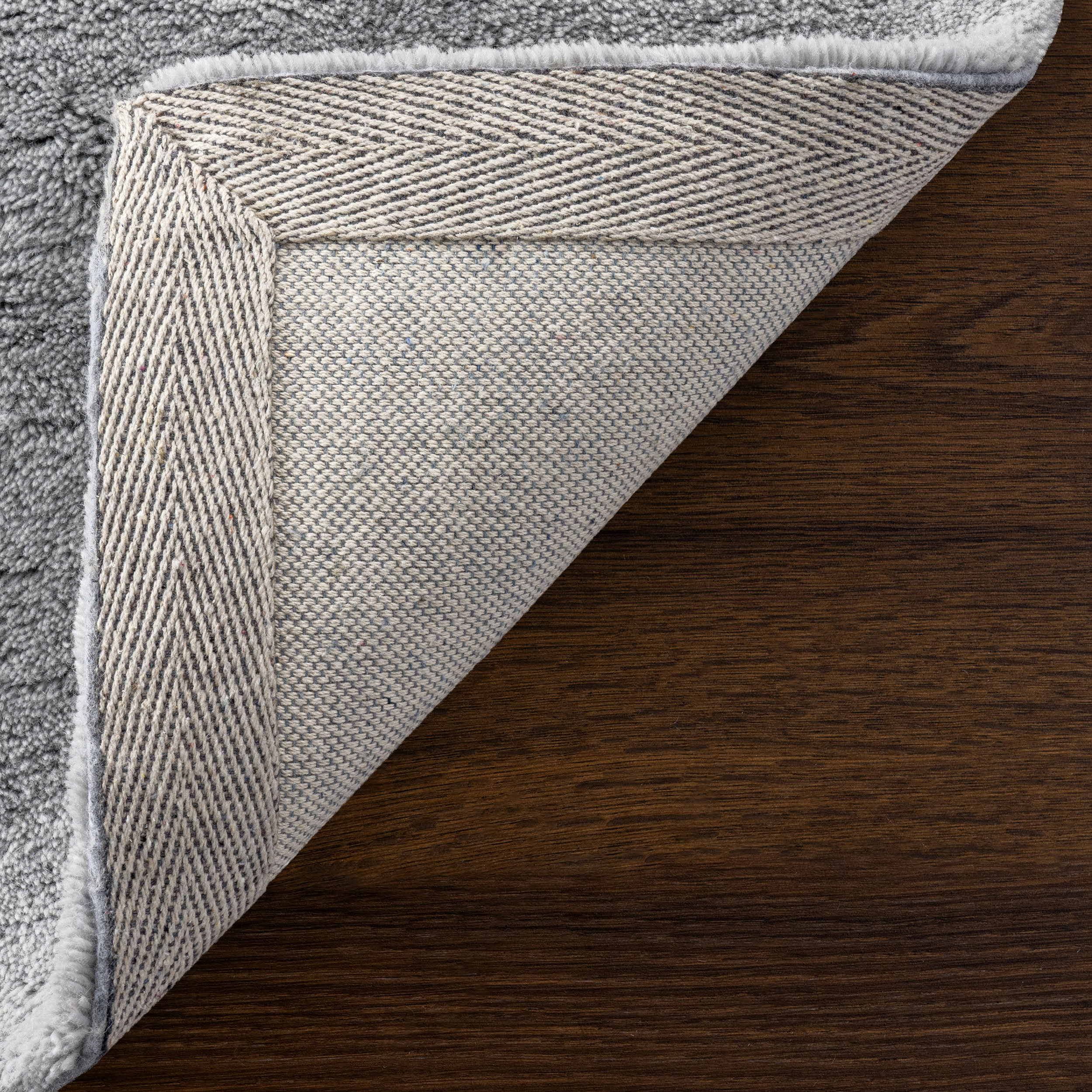 Gaia New Zealand Wool Shag Rug | Grey - Image 7