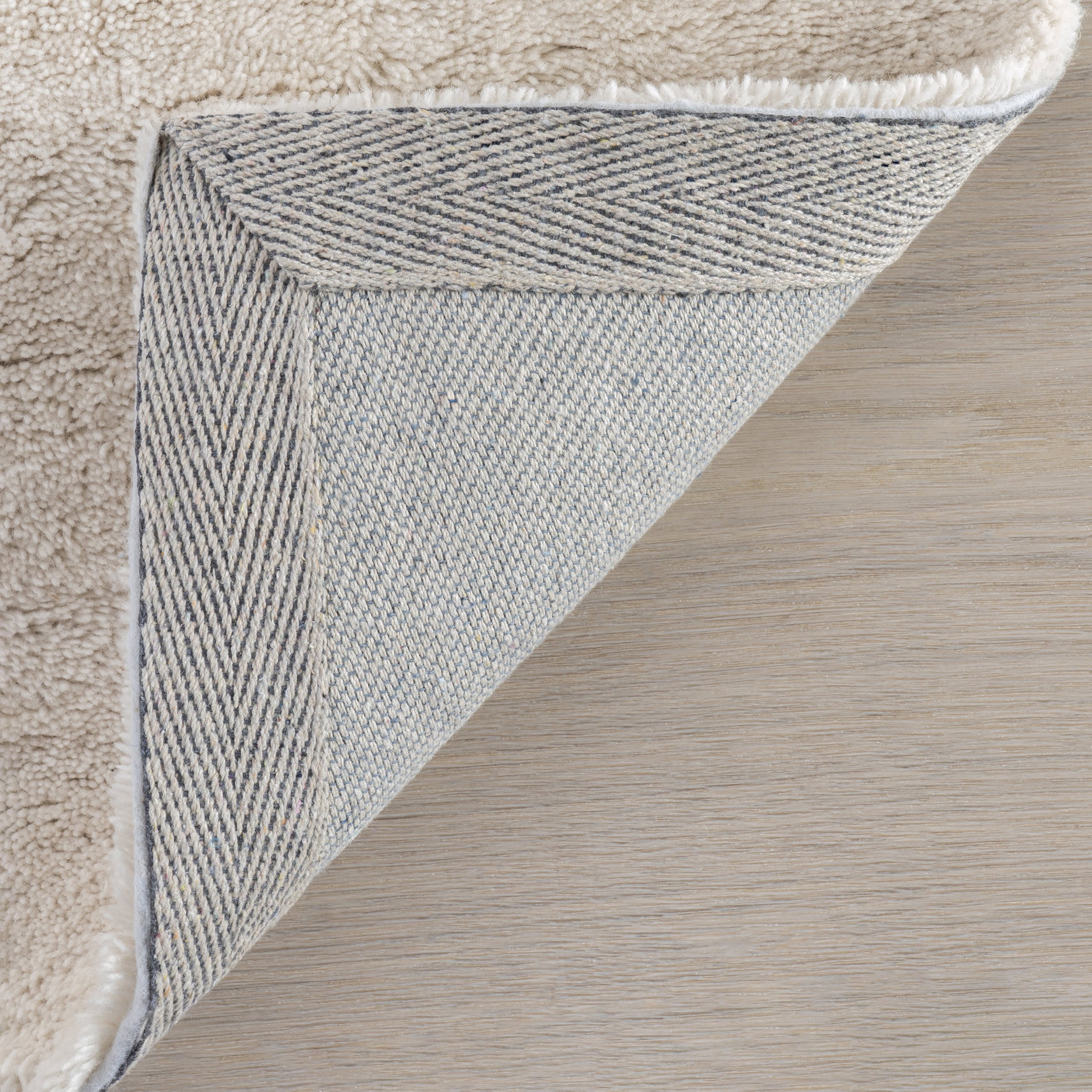 Gaia New Zealand Wool Shag Rug | Ivory - Image 7