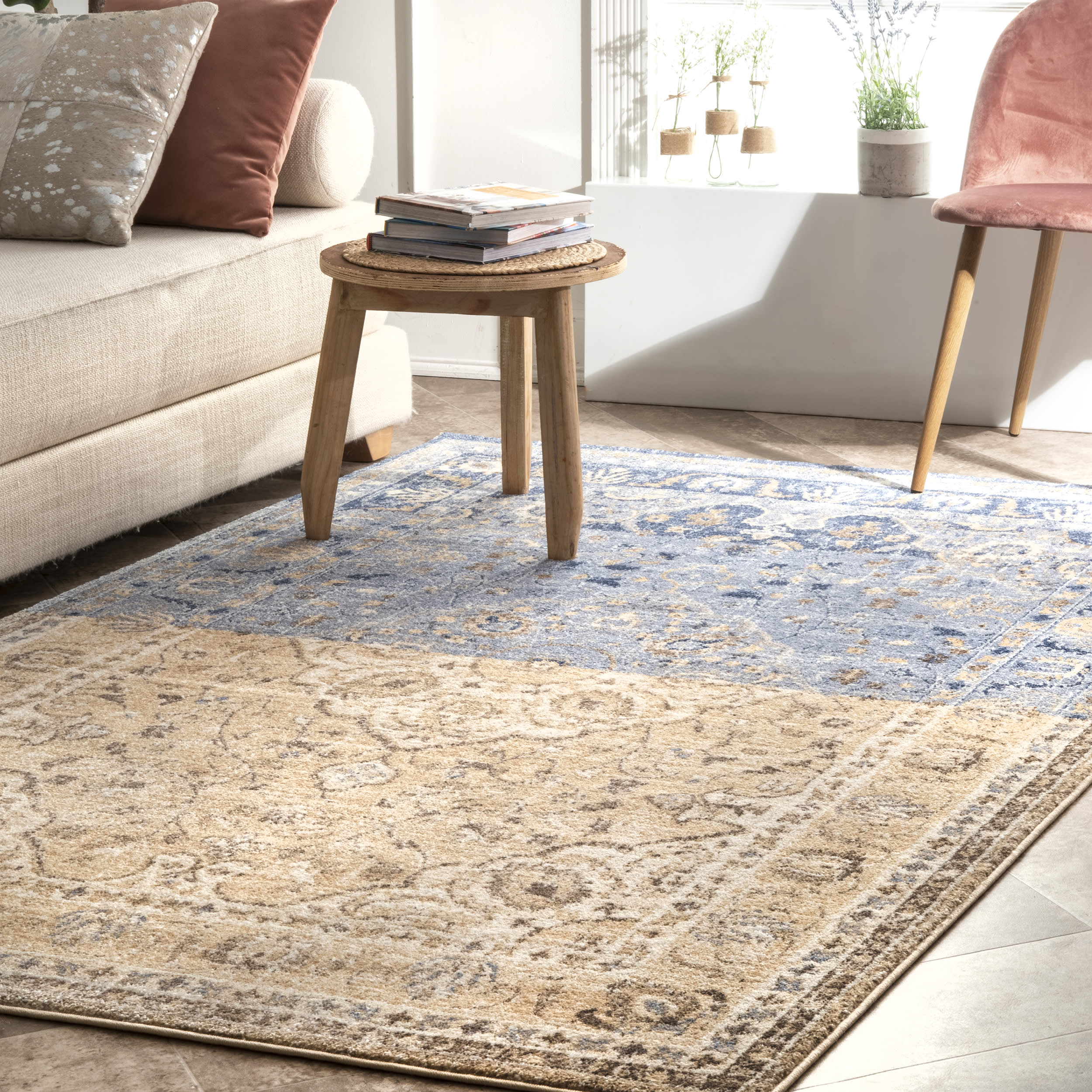 Geminous Medallion Rug | Multicolor - Image 2