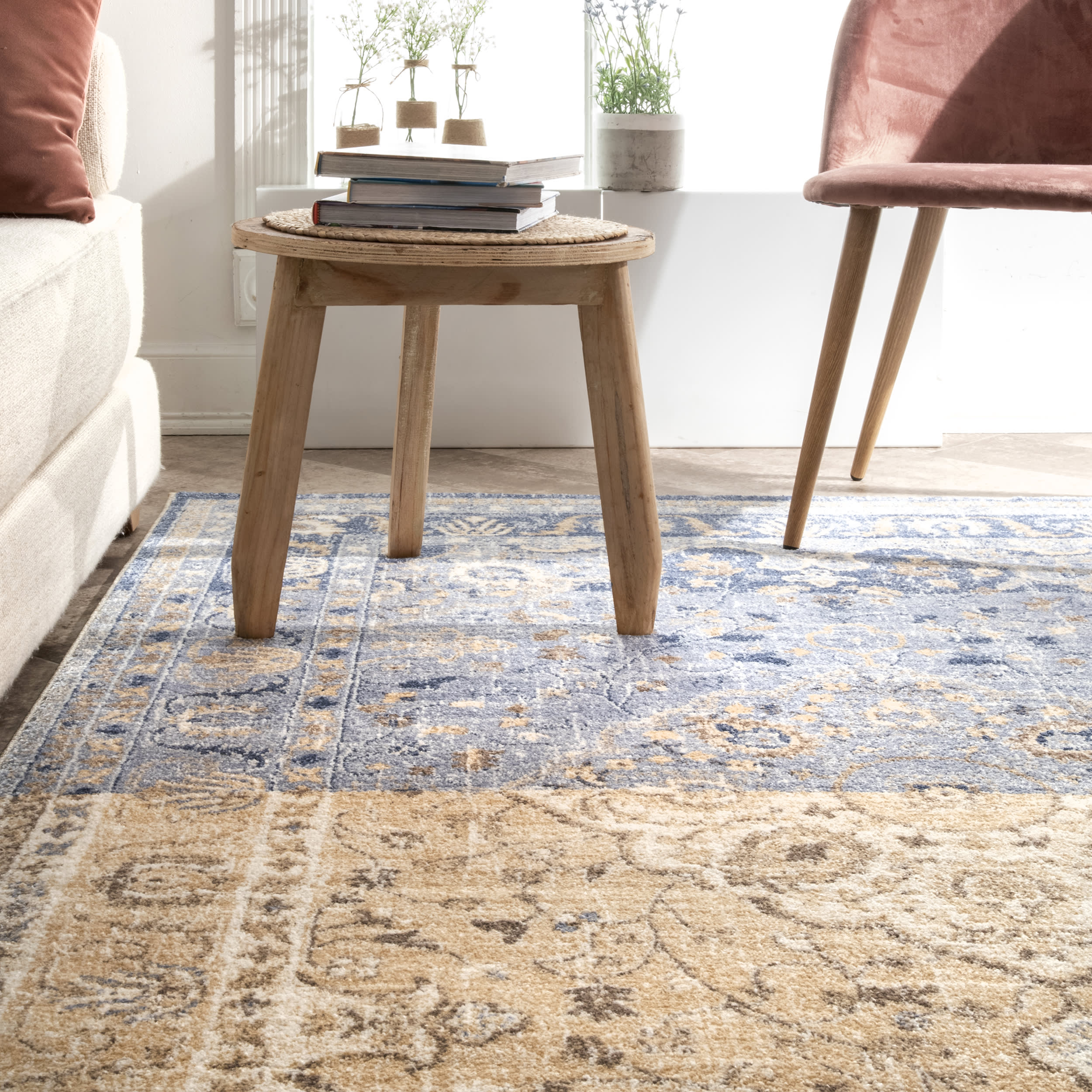 Geminous Medallion Rug | Multicolor - Image 4