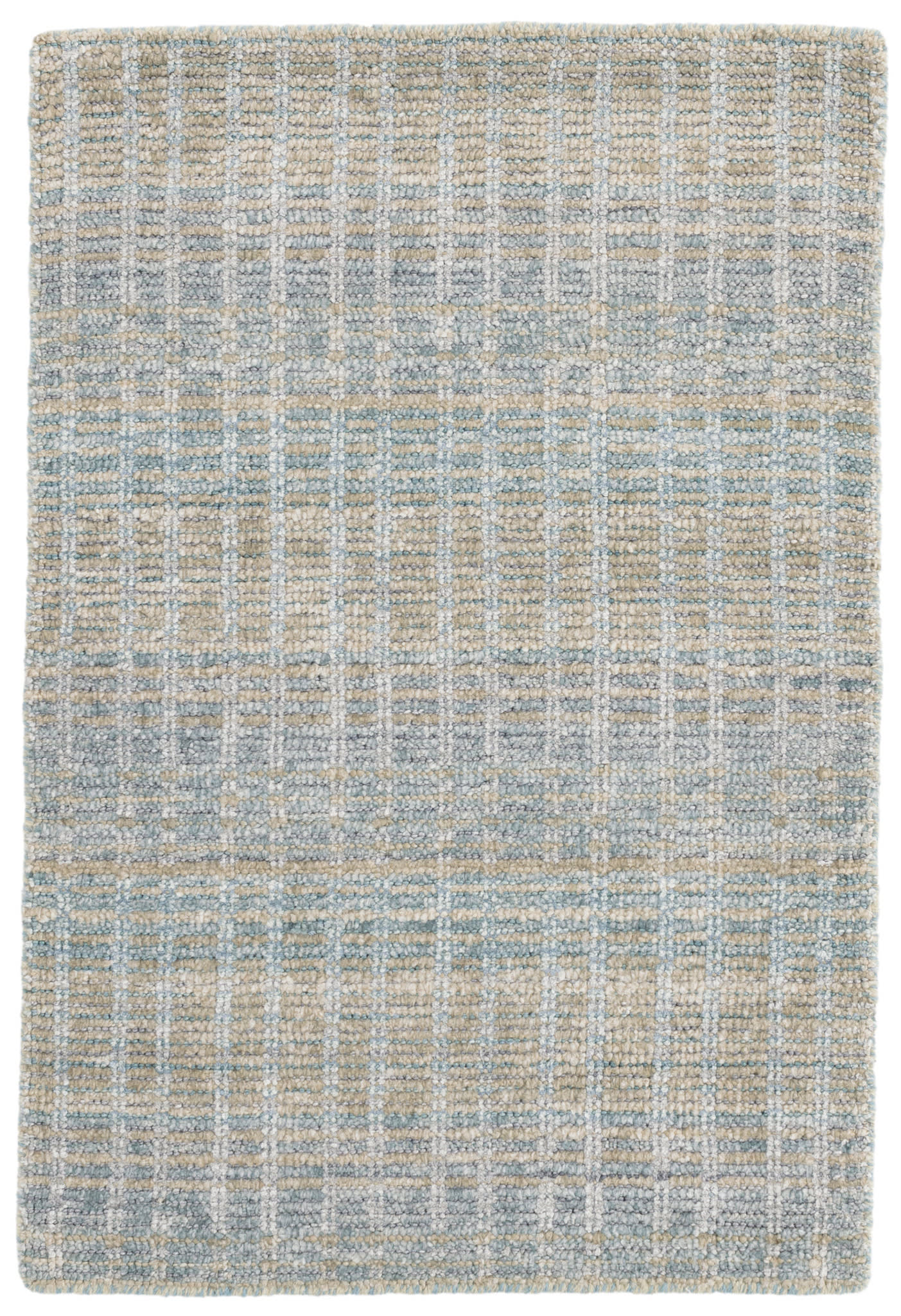 Geneva Handwoven Viscose/Cotton Rug | Blue