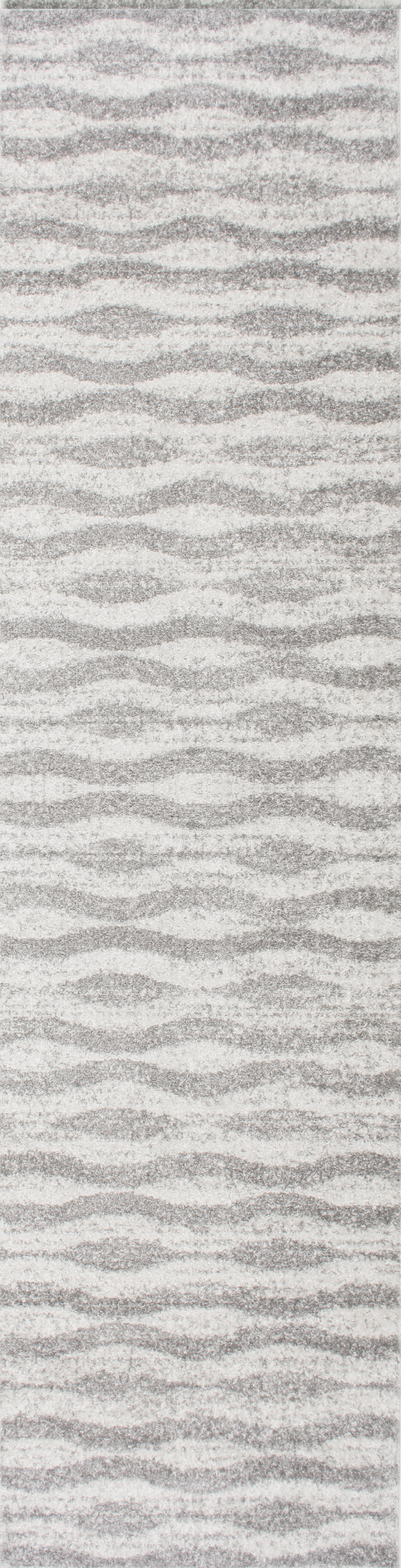 Geometric Waves Rug | Grey