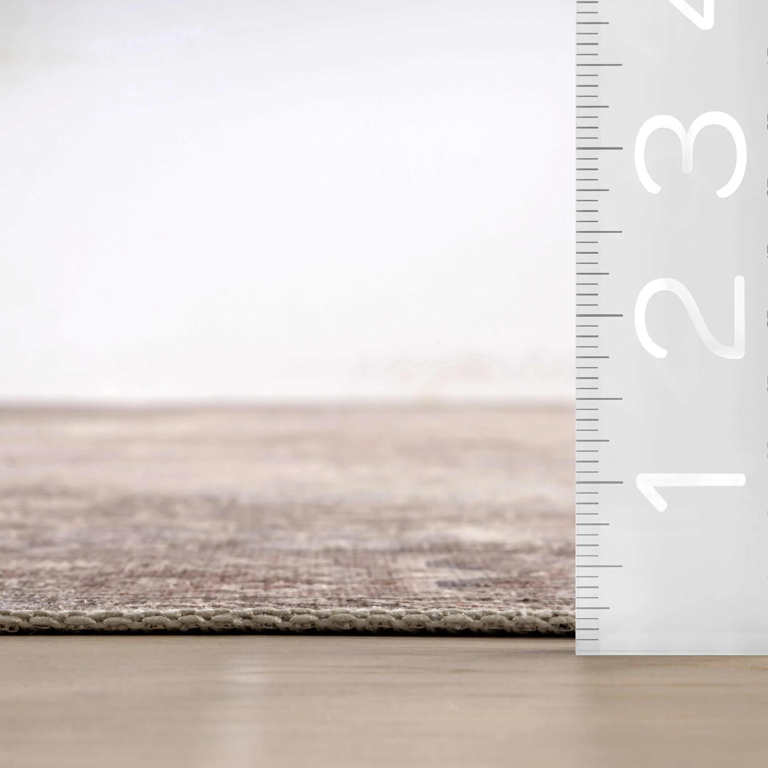Gianna Blossom Spill Proof Washable Rug | Taupe - Image 6