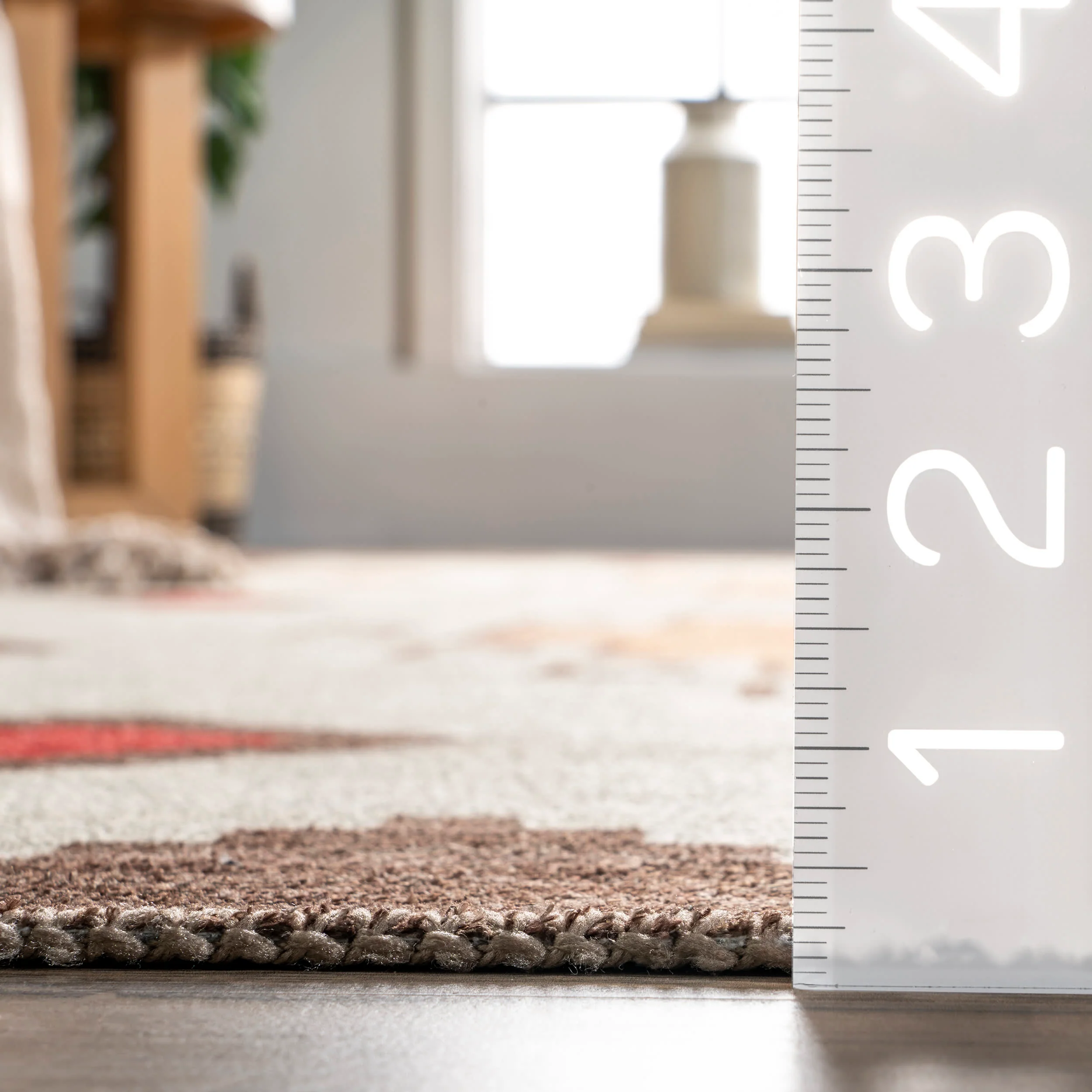Ginny Washable Southwestern Rug | Ivory - Image 5