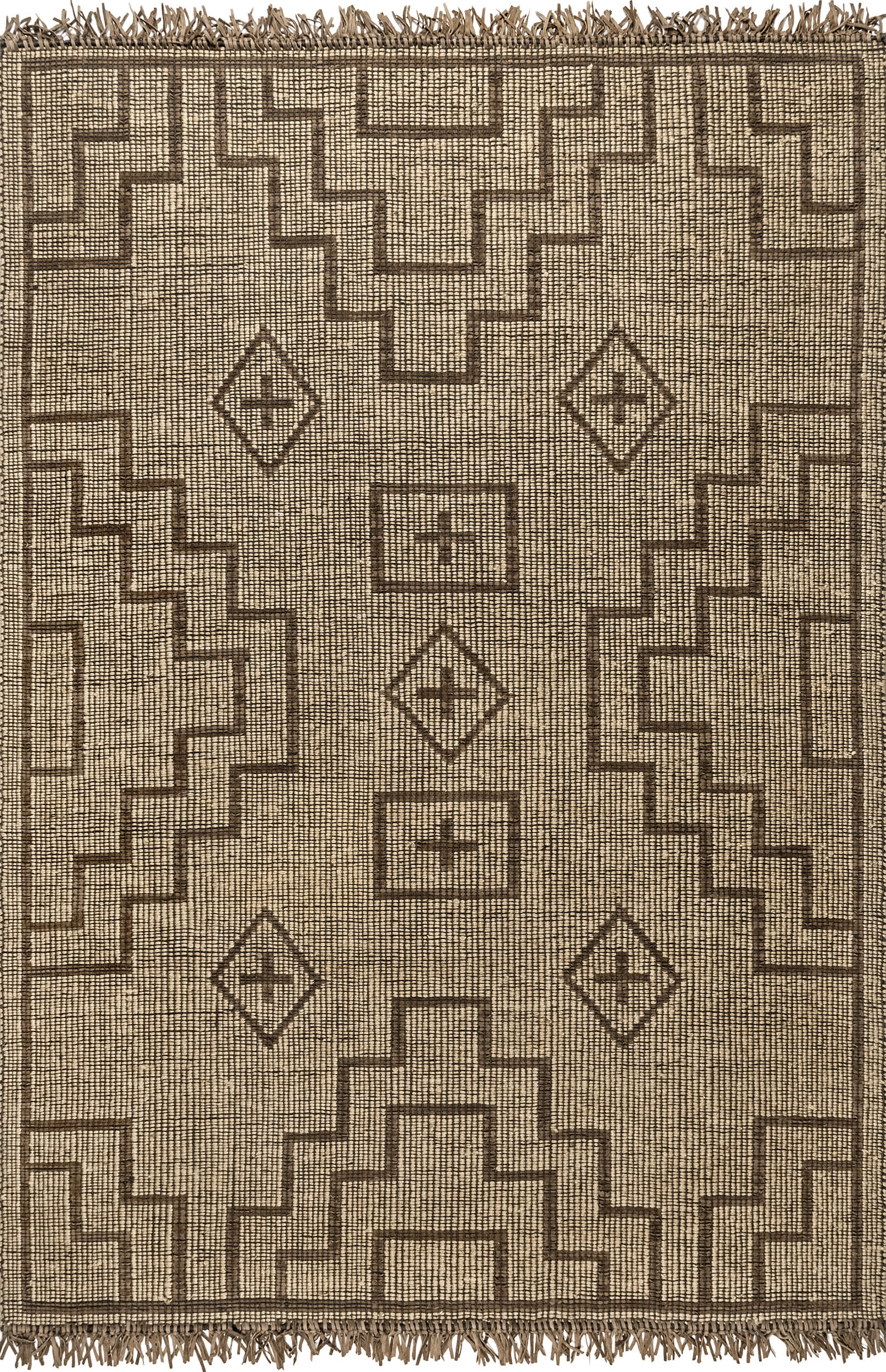 Giovanna Tuareg Mat Rug | Natural