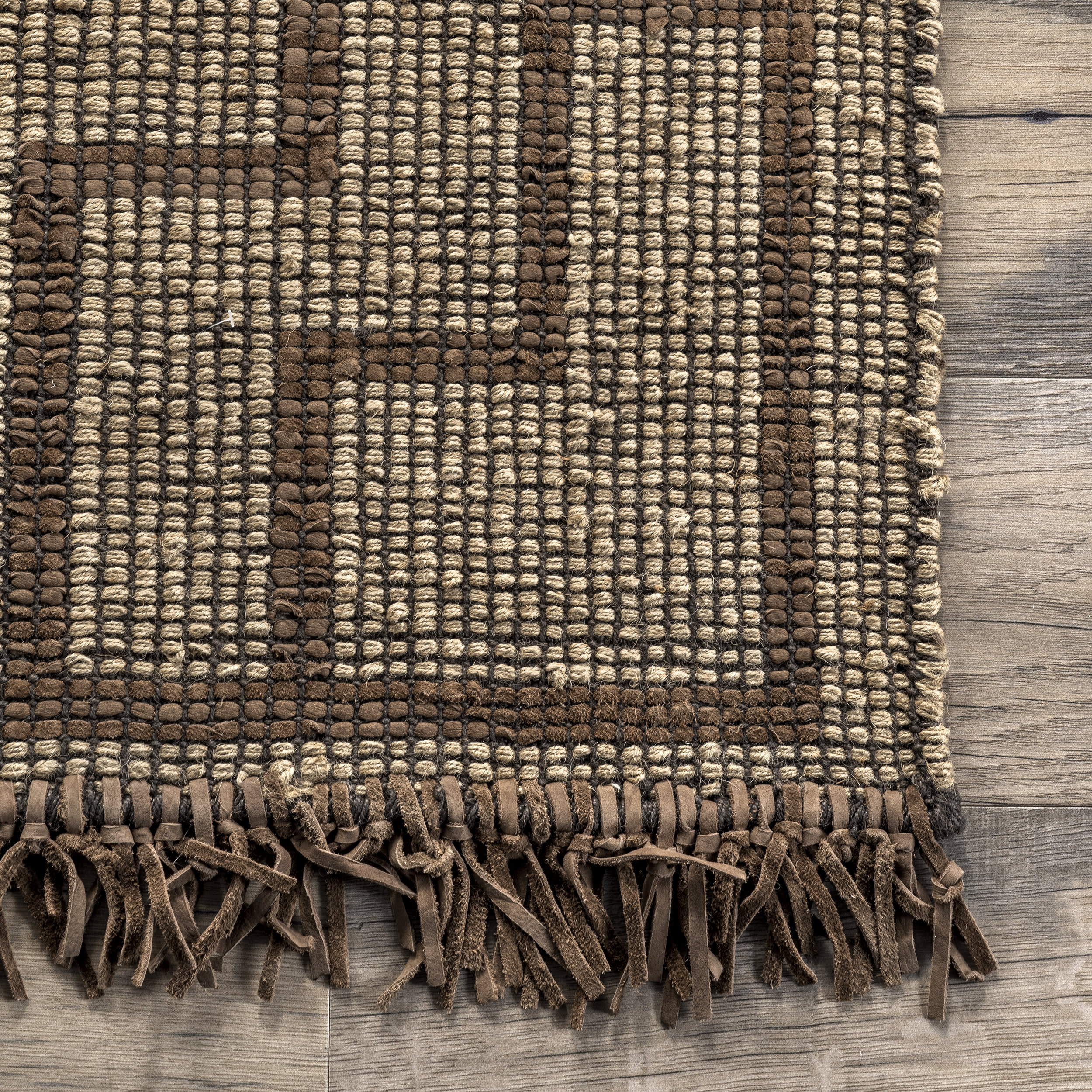 Giovanna Tuareg Mat Rug | Natural - Image 3