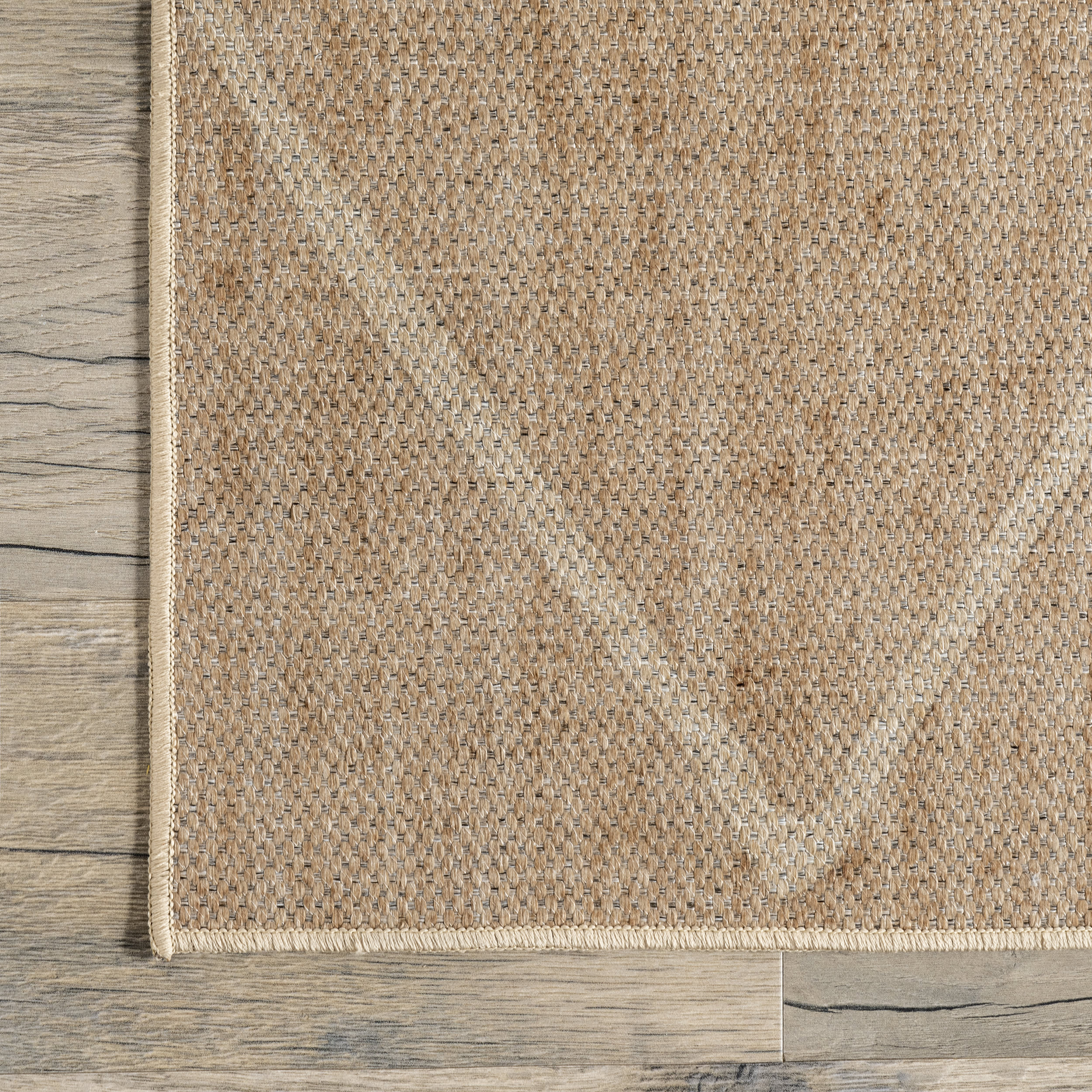 Giselle Easy-Jute Washable Trellis Rug | Ivory - Image 3