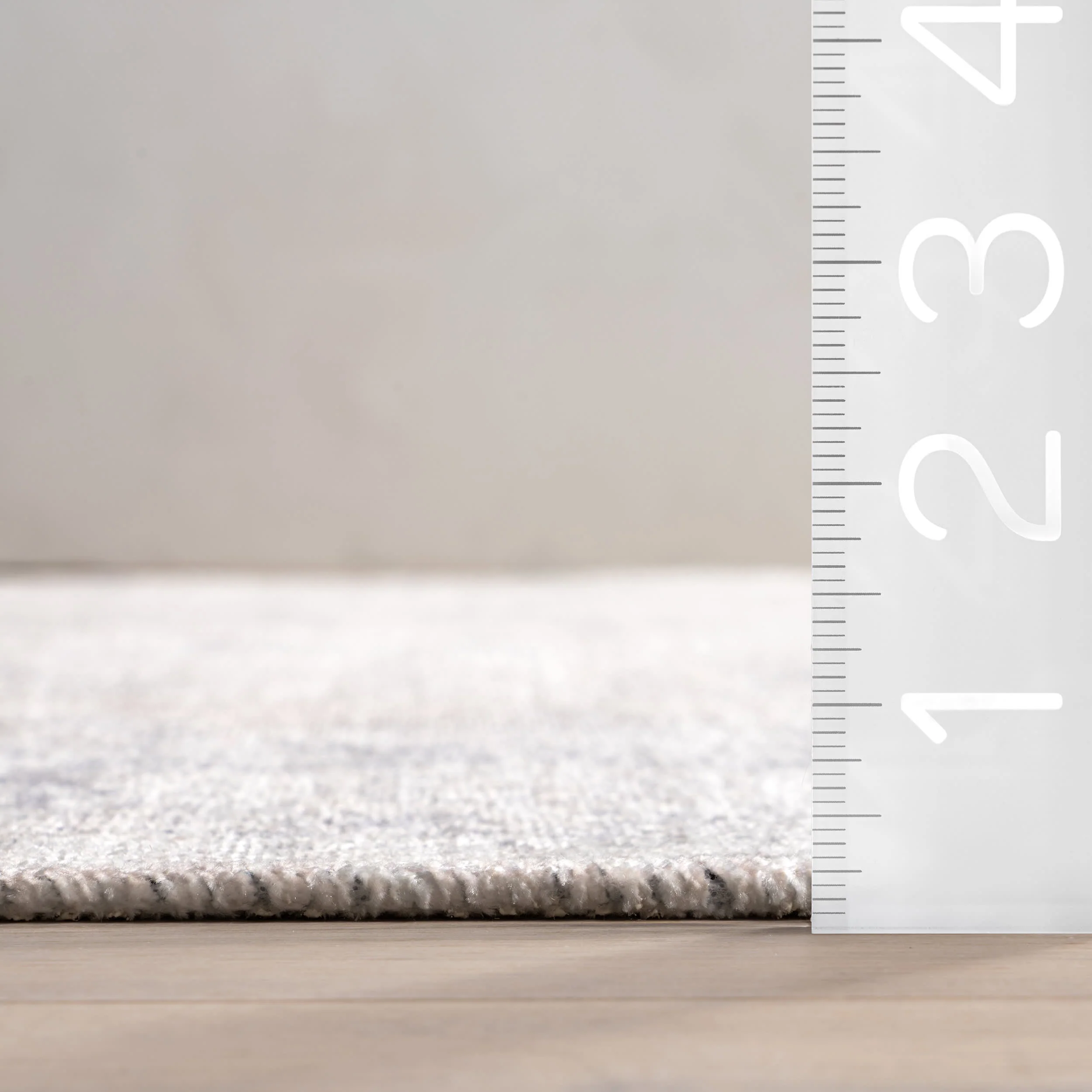 Gladys Fringed Vintage Medallion Washable Rug | Light Grey - Image 6