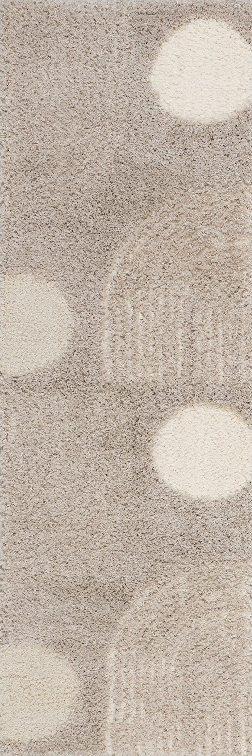 Maren Hazy Swirls Rug | Light Brown