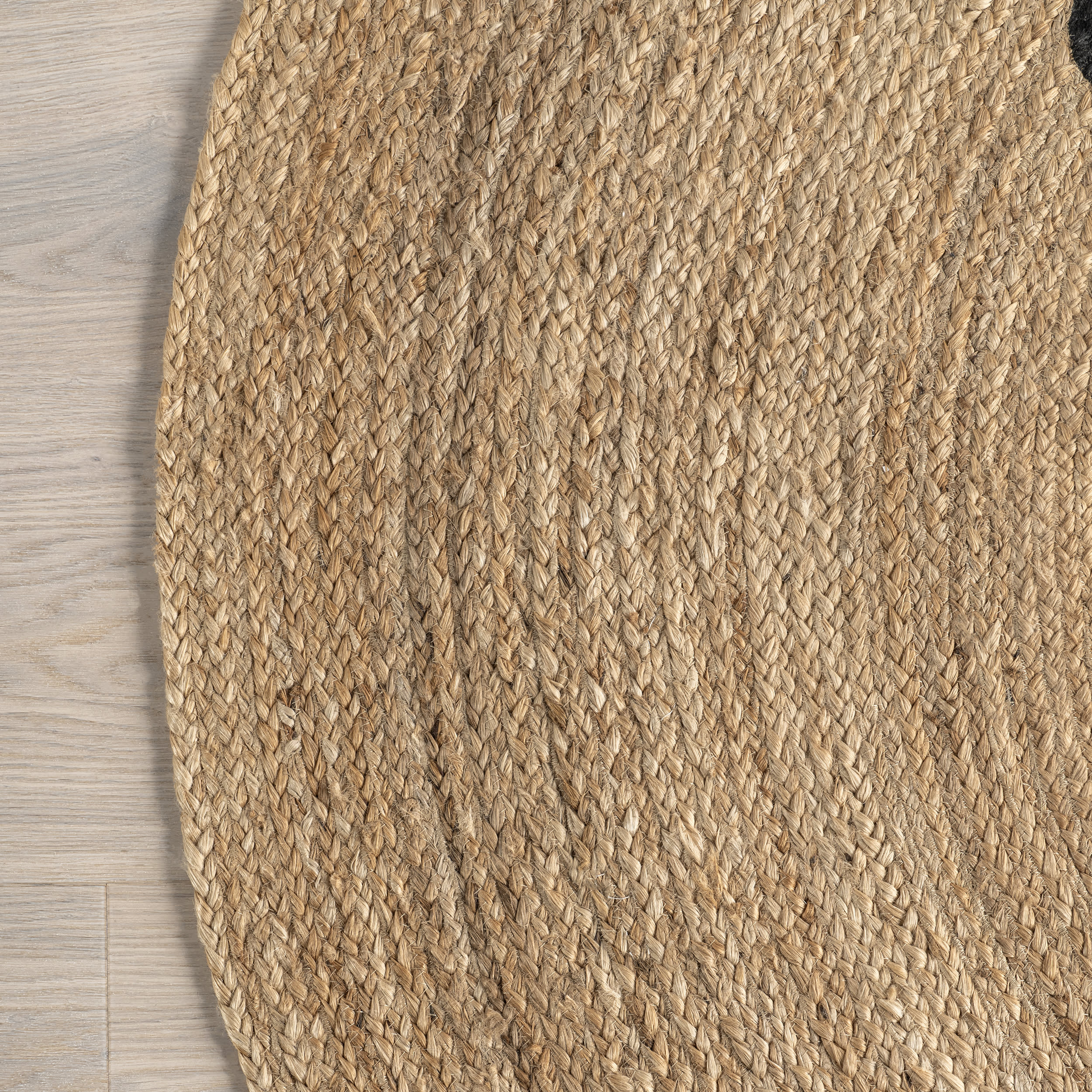Goldie Bear Handwoven Kids Rug | Natural - Image 2