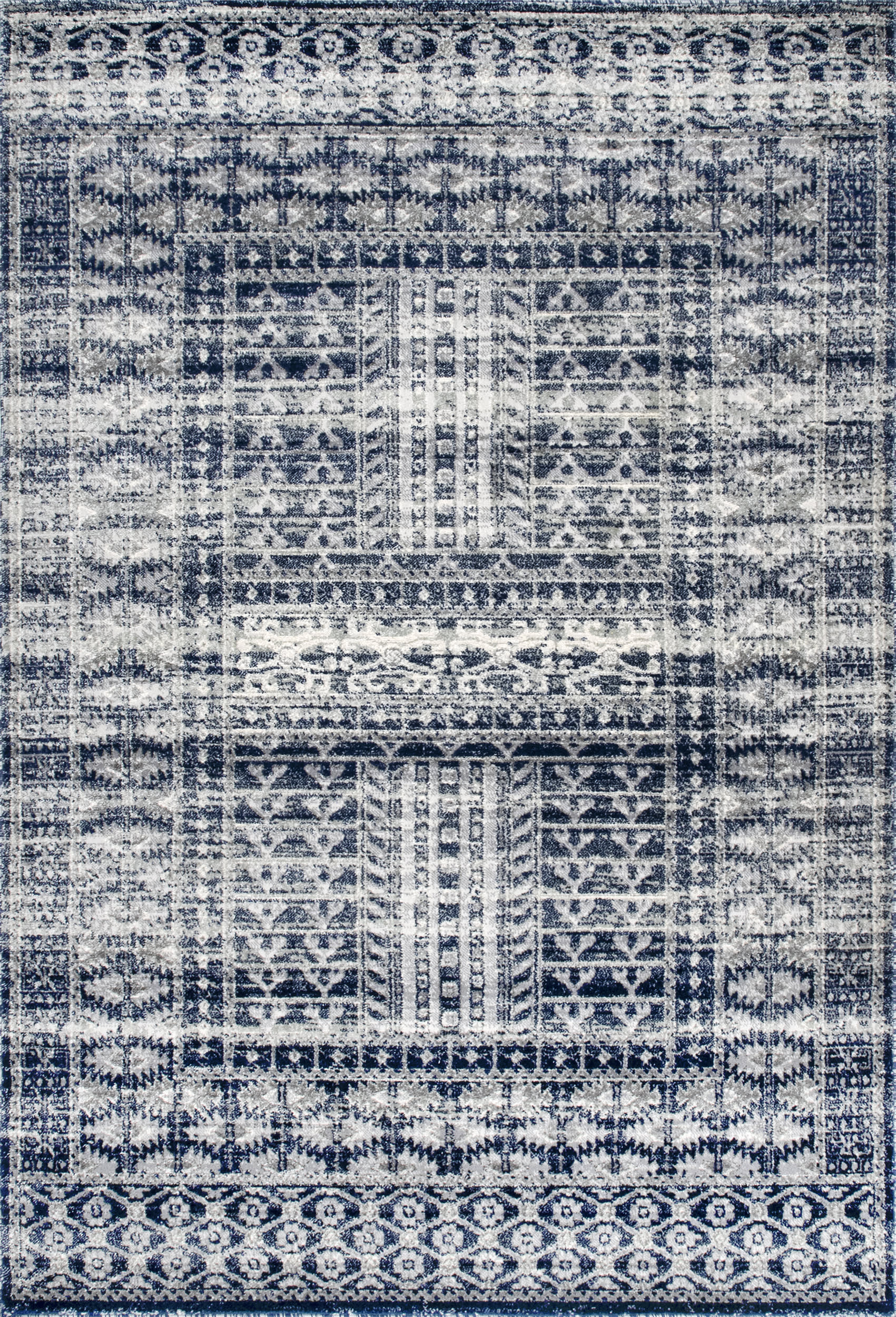 Grecian Frieze Rug | Blue