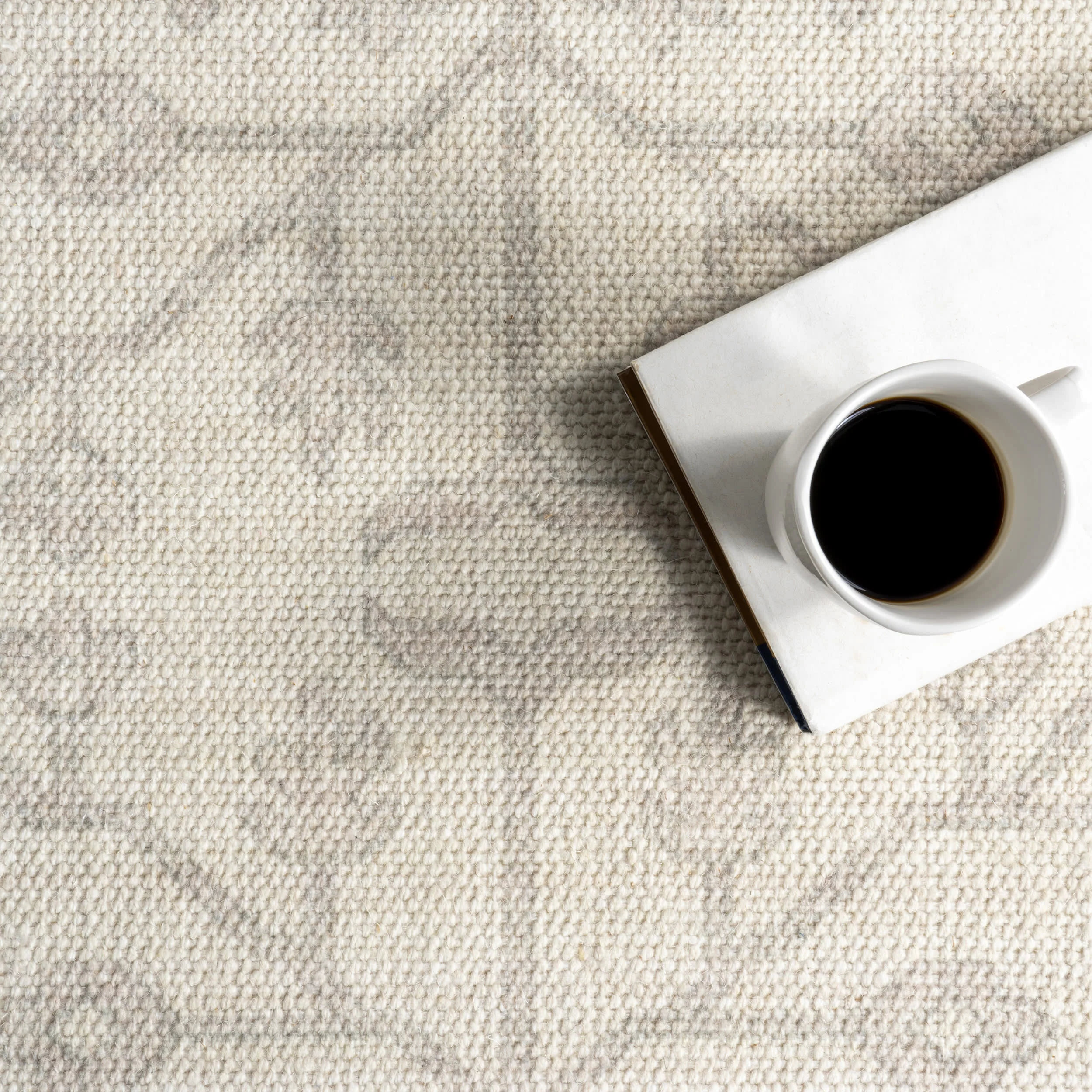 Gretel Wool and Cotton Rug | Beige - Image 7